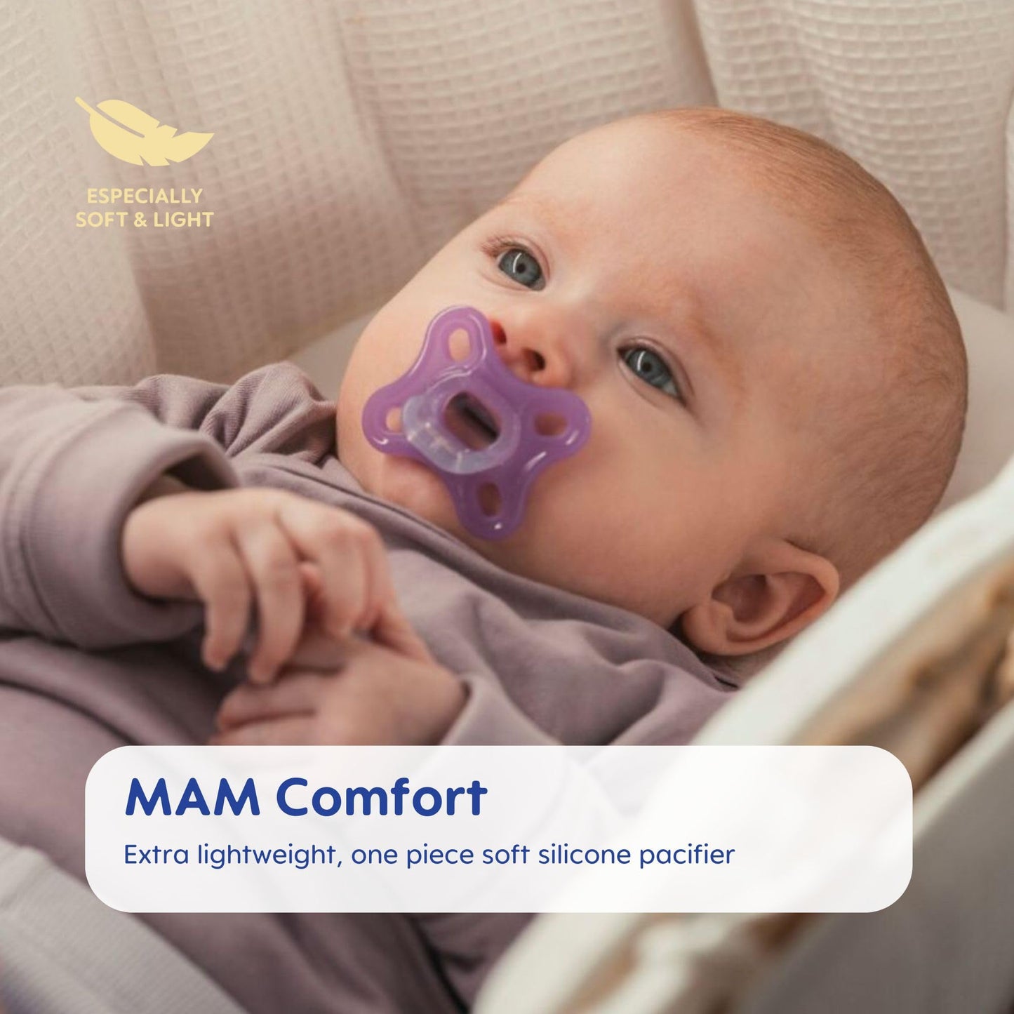 MAM Paquete variado de chupete recién nacido (1 comodidad, 1 inicio perfecto, 1 inicio original recién nacido), el mejor chupete para bebés amamantados, 0 a 3 meses, unisex, paquete de 3