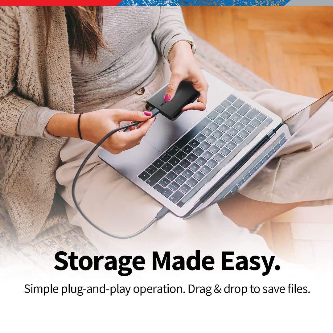 Disco Duro Externo Toshiba 4TB Negro USB 3.0 Basics