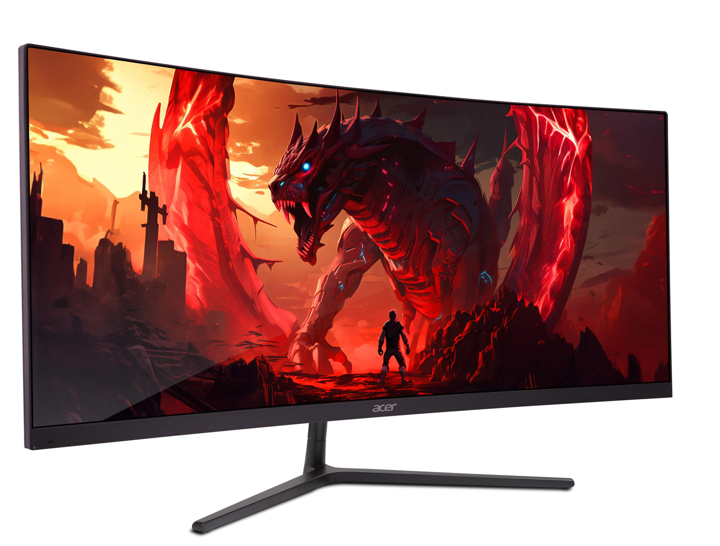 ACER Monitor Gamer Nitro Curvo ED6 29.5" UWFHD 200Hz Panel VA 1ms AMD FreeSync Premium