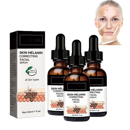 Melanin Correcting Facial Serum Set: Fast Dark Spot Remover, Brightens Skin, All Skin Types, Skin Brightening Serum, Dark Spot Corrector.