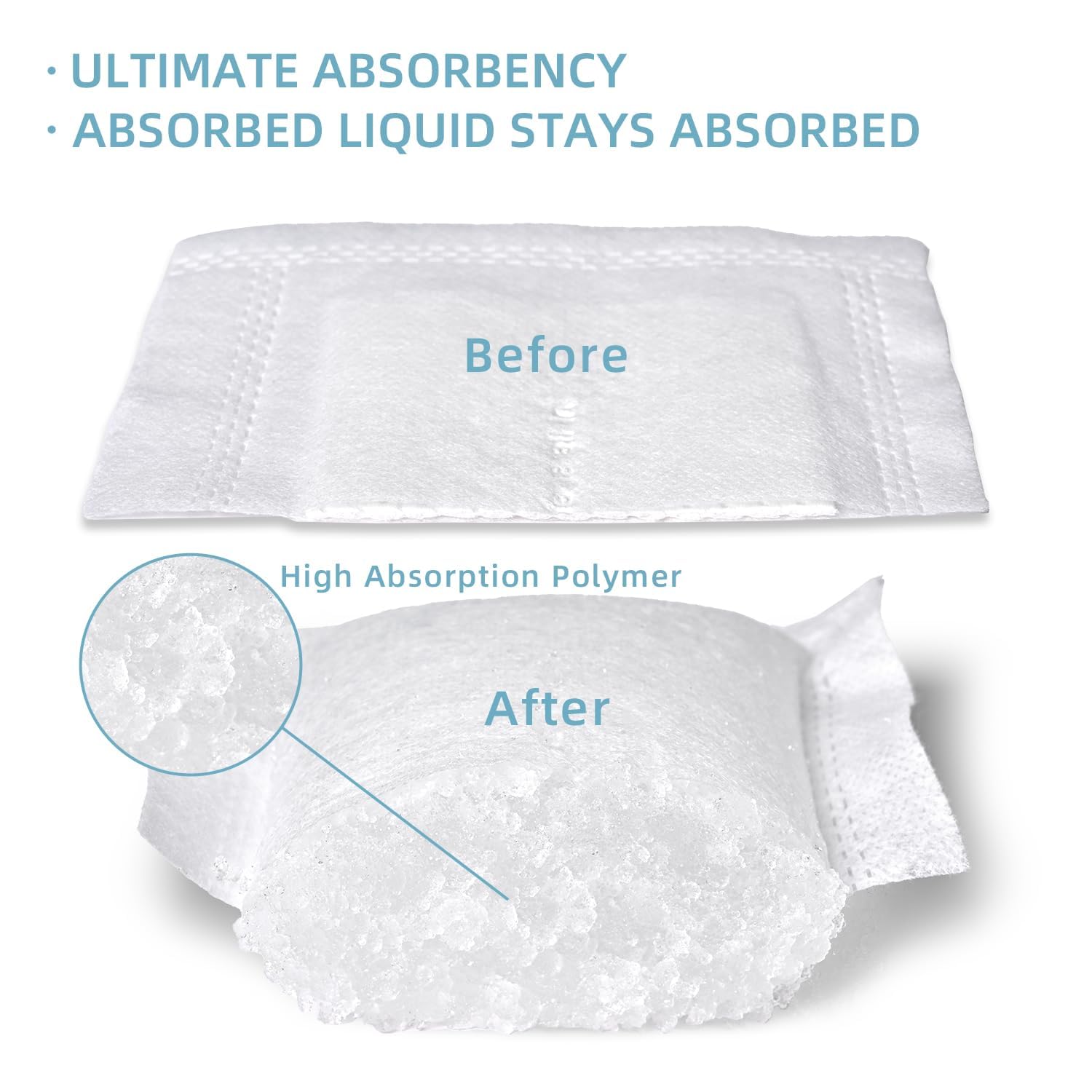 Bolsas de Repuesto para Orinal de Viaje OXO Tot Azul y Almohadillas Absorbentes