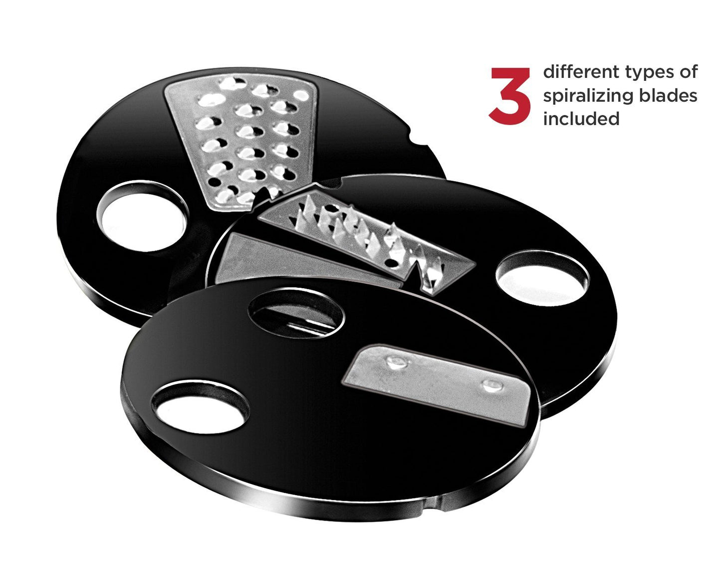 Chefman | Batidora de Mano | Hand Blender | Licuadora de Mano | 3 Cuchillas | 6 en 1 | Negro