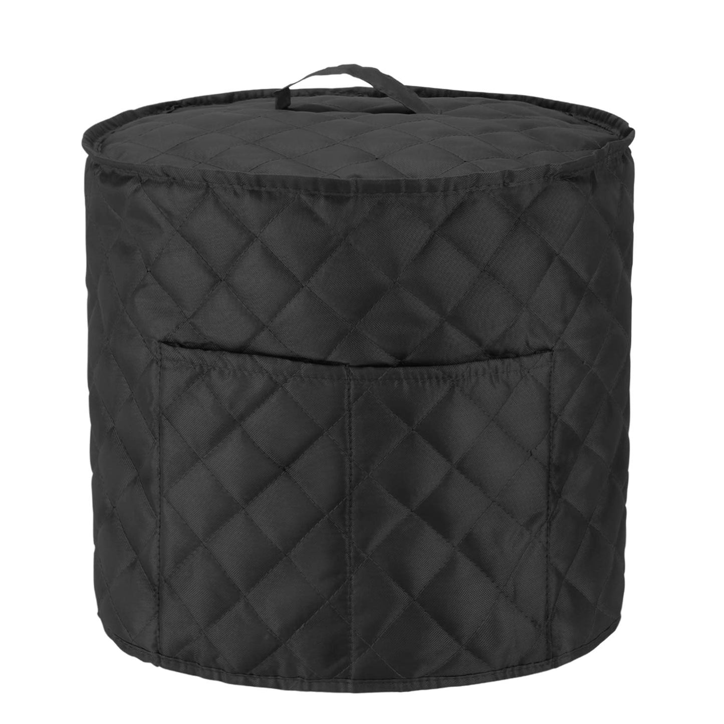 LUXJA - Funda antipolvo compatible con macetas instantáneas de 6 cuartos de galón, funda de tela con bolsillos, se adapta a ollas instantáneas (6 cuartos de galón) y accesorios adicionales, tela