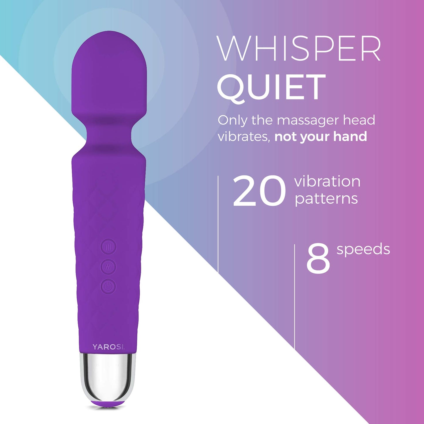 Yarosi Mini Massager - púrpura