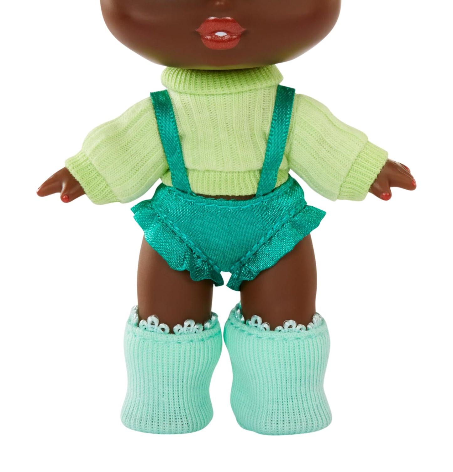 Bratz Muñeca Babyz Runwayz - Felicia - Coleccionable con Accesorios - Incluye un Collar Que Funciona como Llavero - Regalo Ideal para Niñas