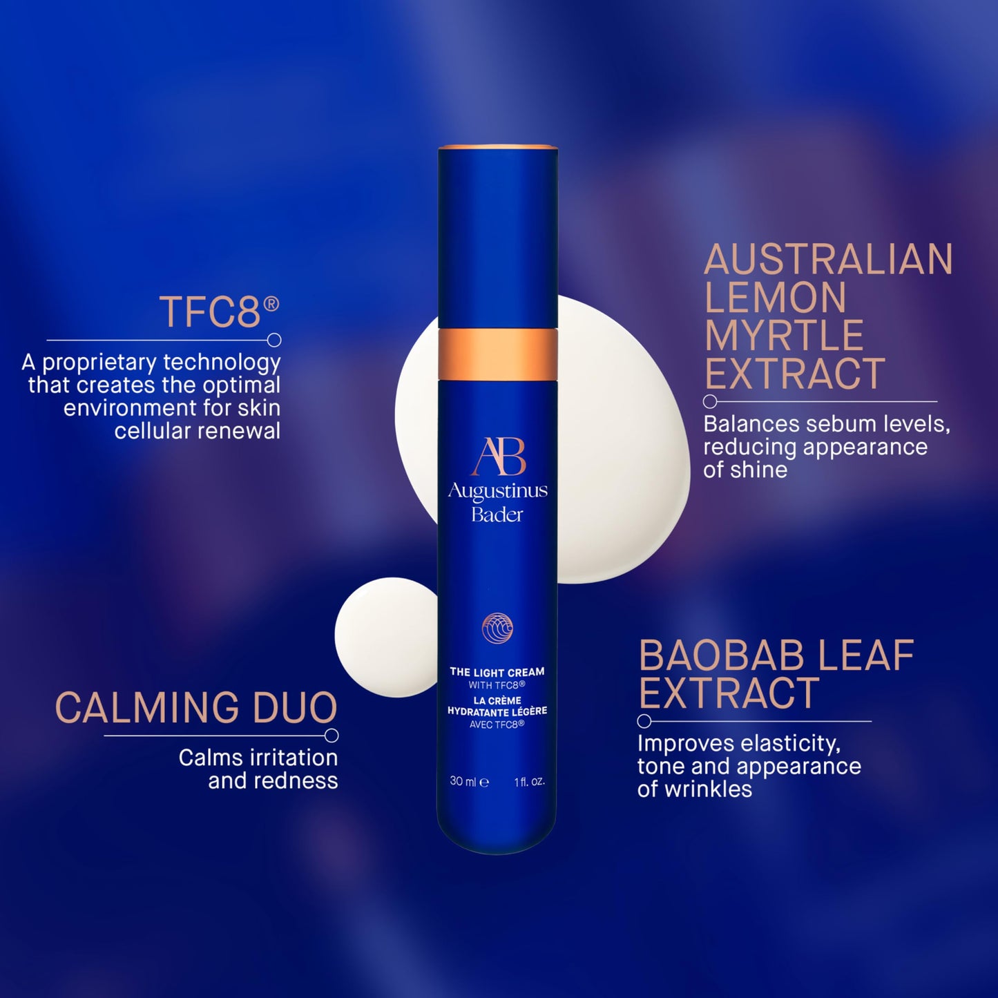 The Light Cream by Augustinus Bader for Unisex - 1 oz Cream
