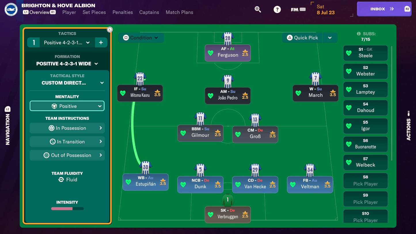 Football Manager 2024 (PS5)