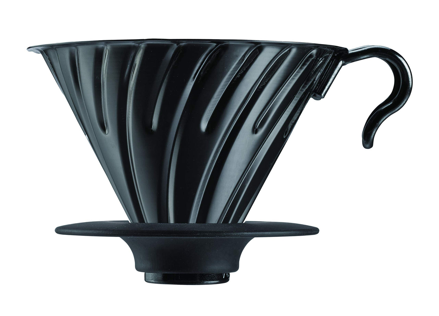 HARIO VDM-02-MB - Gotero de café, metal, negro, pequeño