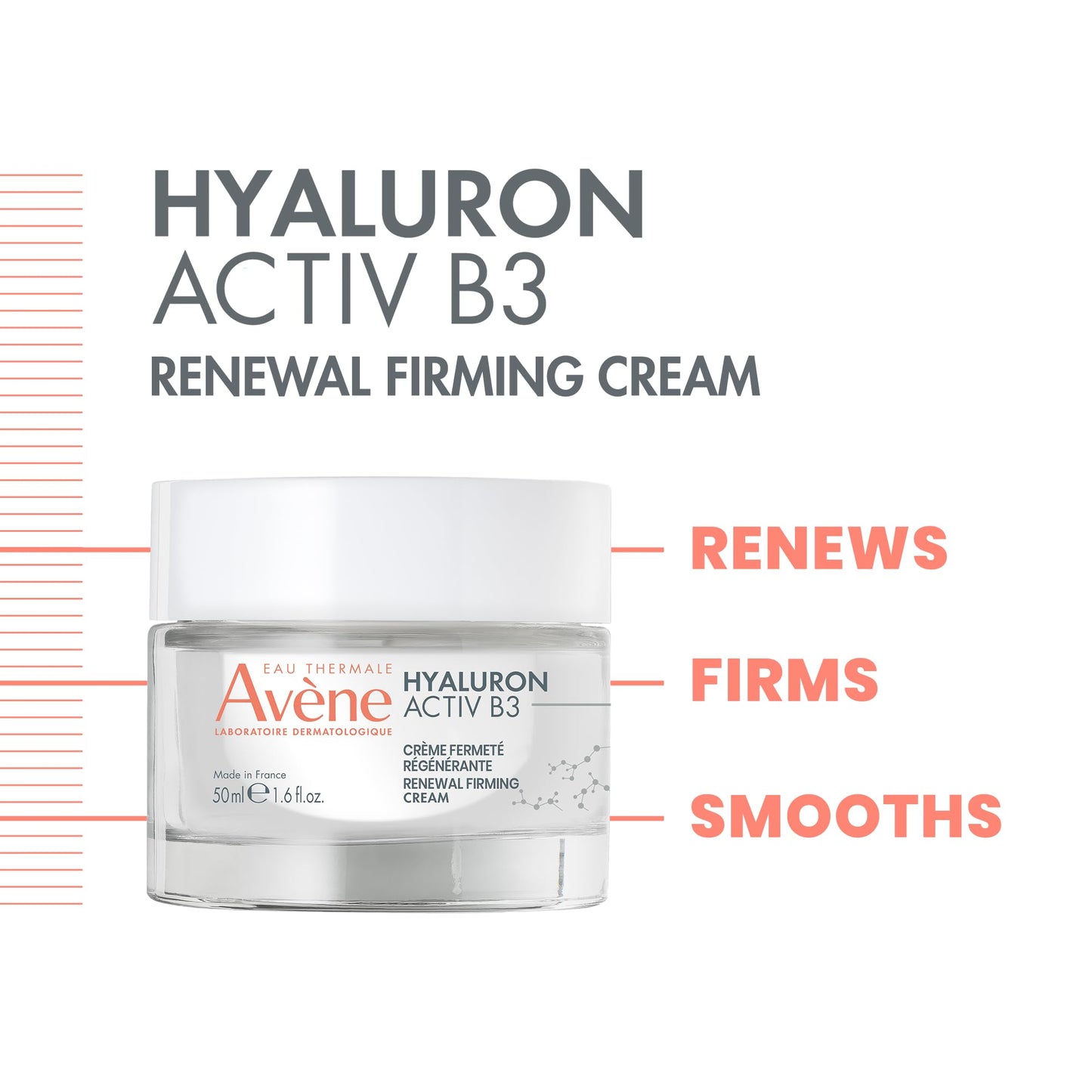 Crema Regeneradora Avène Hyaluron Activ B3 con Niacinamida