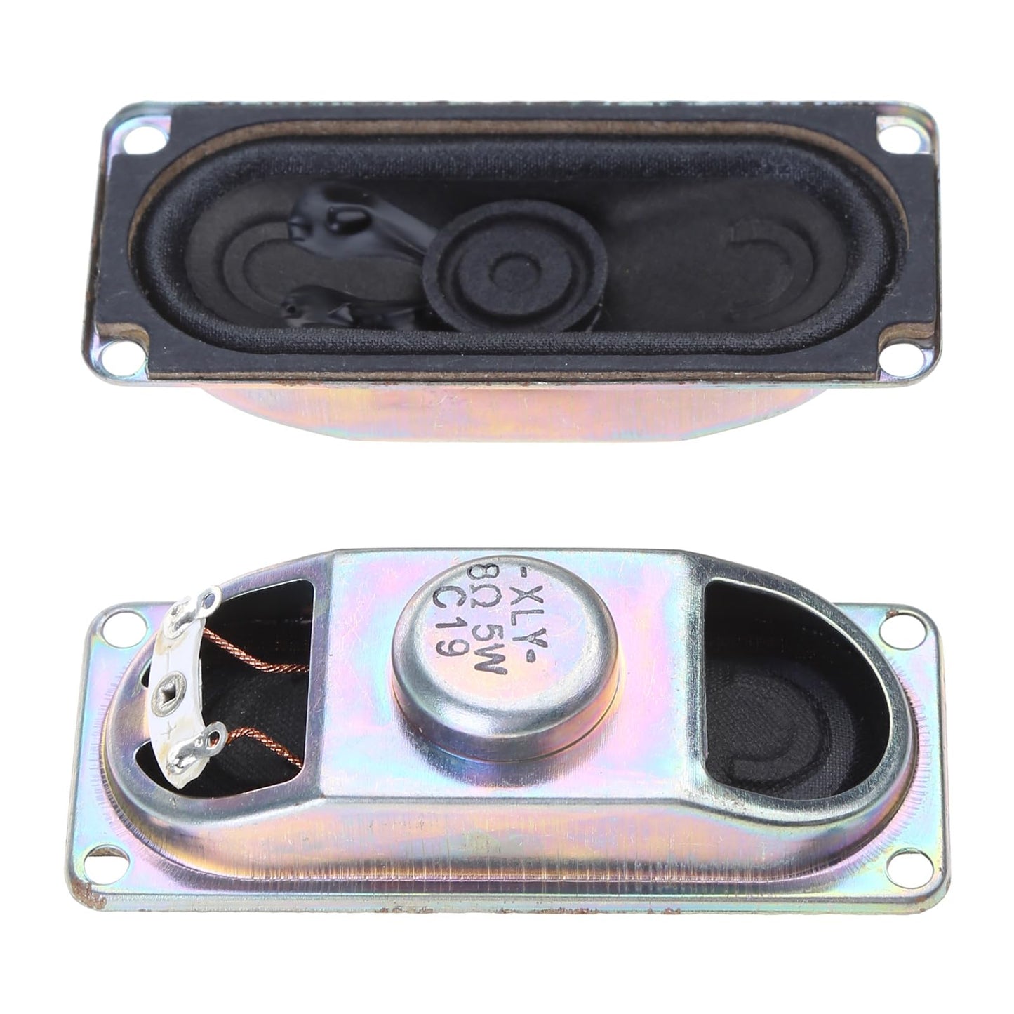 Altavoz de 5 W y 8 ohmios, 30 x 70 mm, en forma de bocina, altavoz electrónico multimedia, portátil, amplificador de altavoz