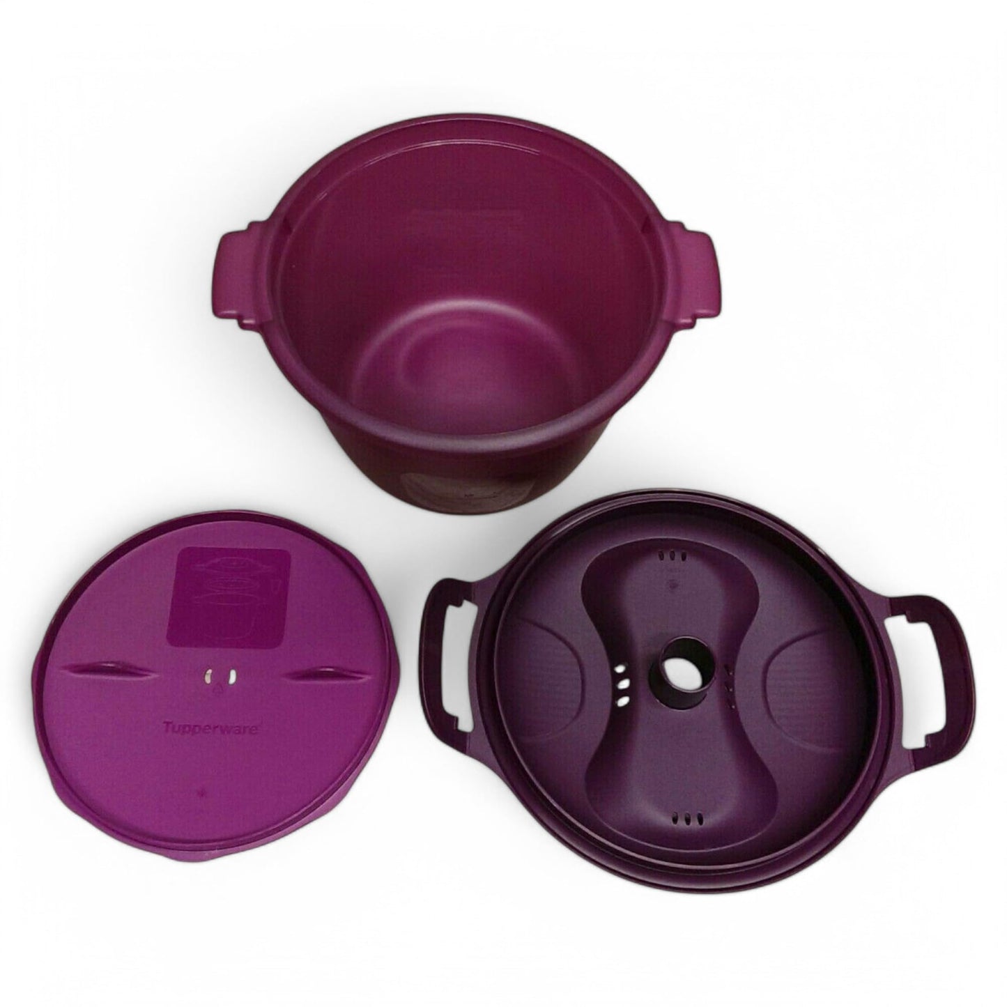 Arrocera Tupperware Microwave Redonda 3L 13.1 Cup