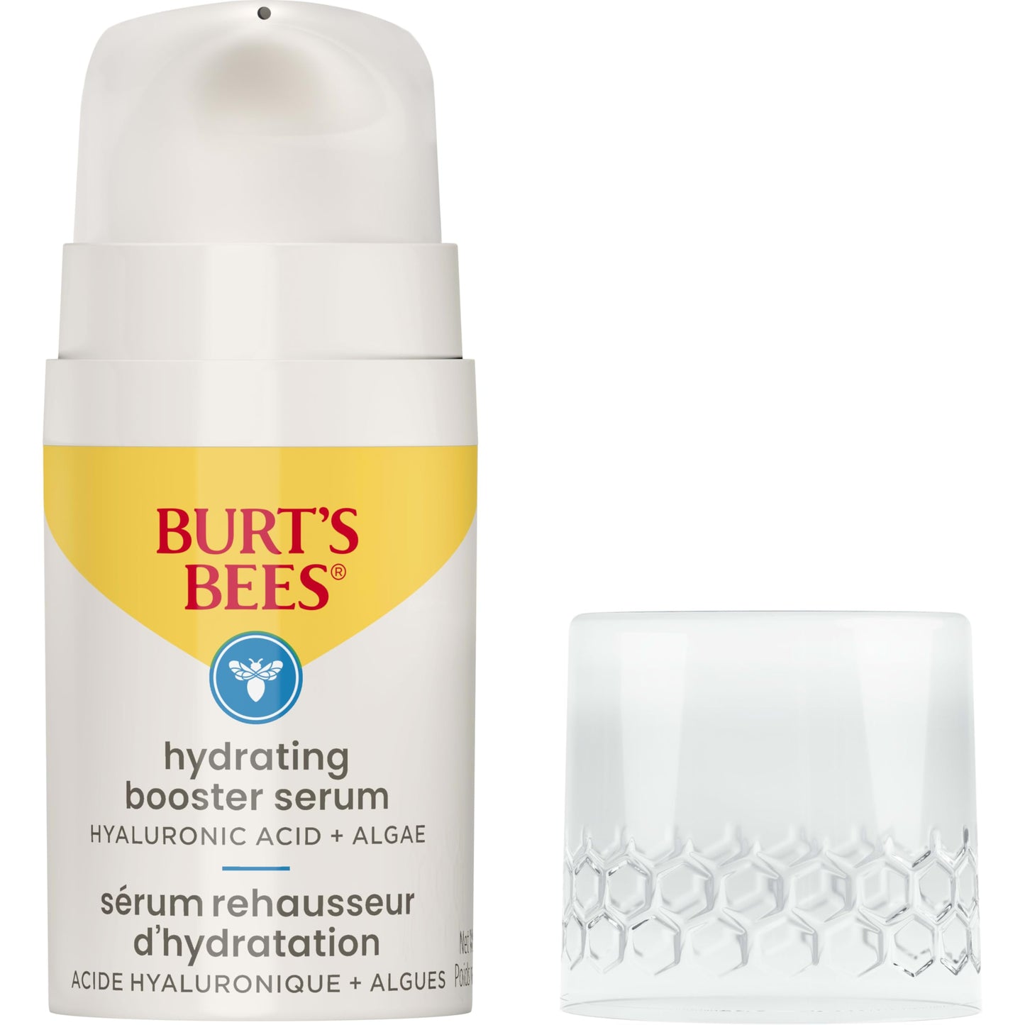 Burt's Bees Hydrating Booster Serum, Hyaluronic Acid and Algae, 1 Ounce