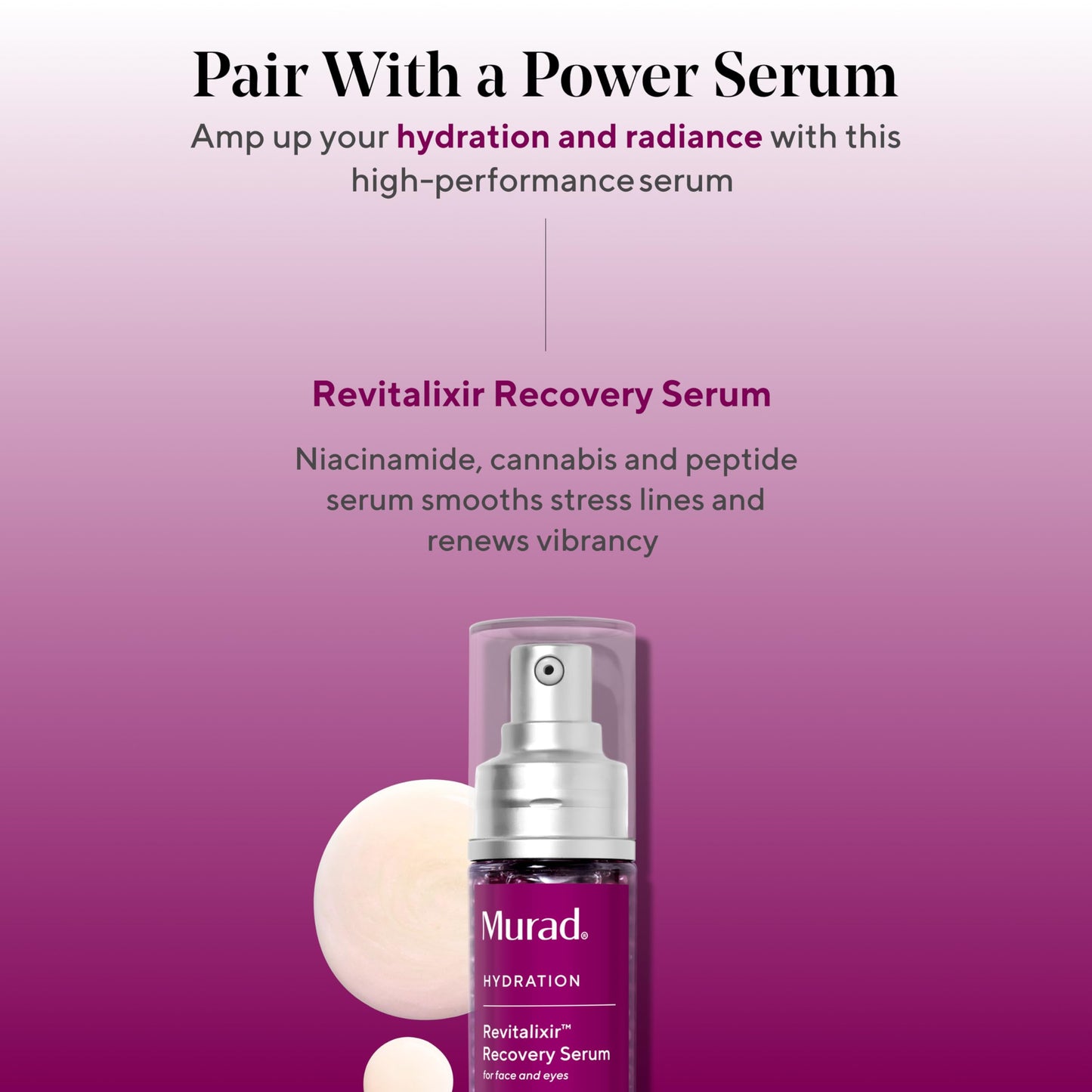 Murad Hydration Intense Recovery Cream - Deeply Moisturizes Severely Dry and Stressed Skin - For Face and Eyes, 1.7 Fl Oz#