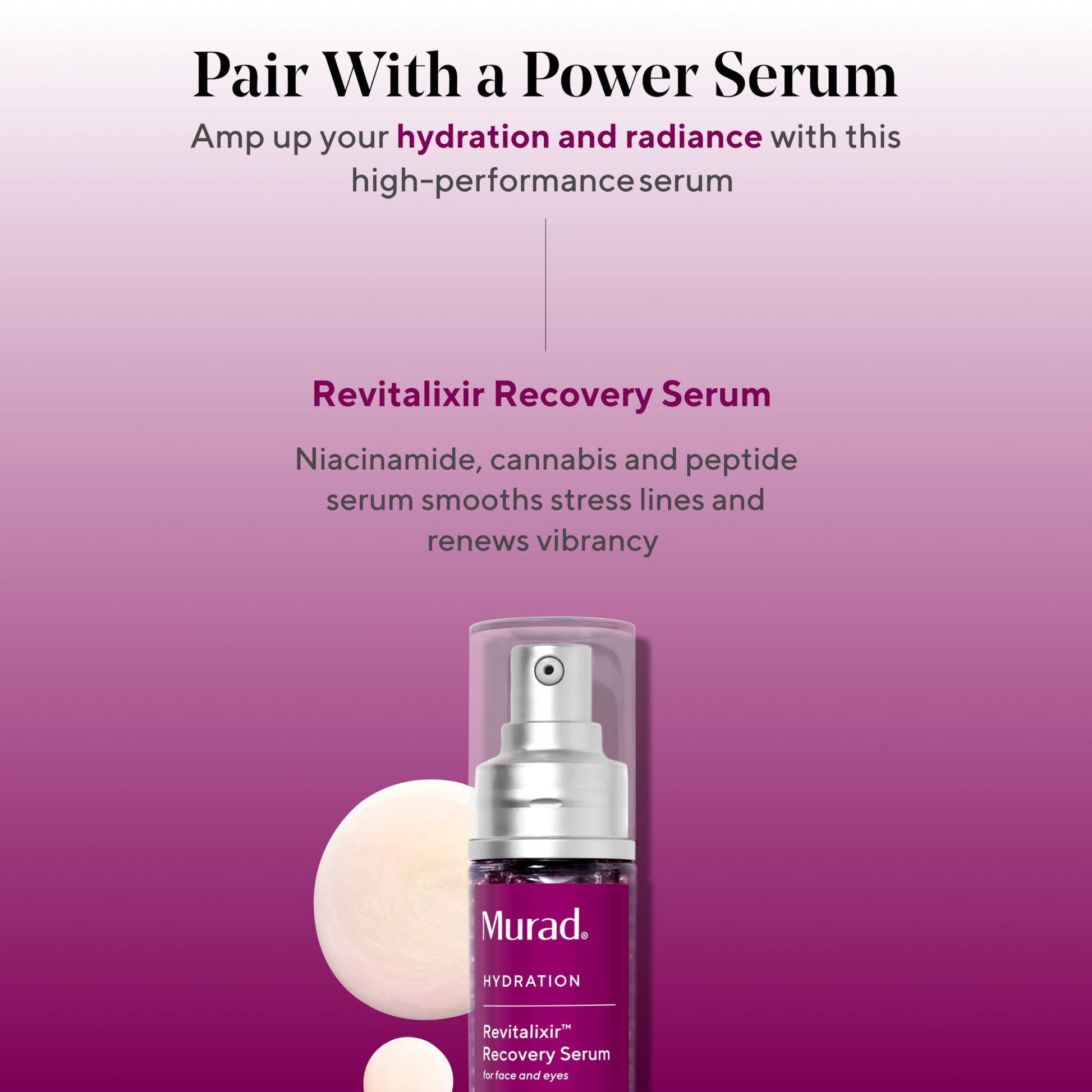 Murad Hydration Intense Recovery Cream - Deeply Moisturizes Severely Dry and Stressed Skin - For Face and Eyes, 1.7 Fl Oz#
