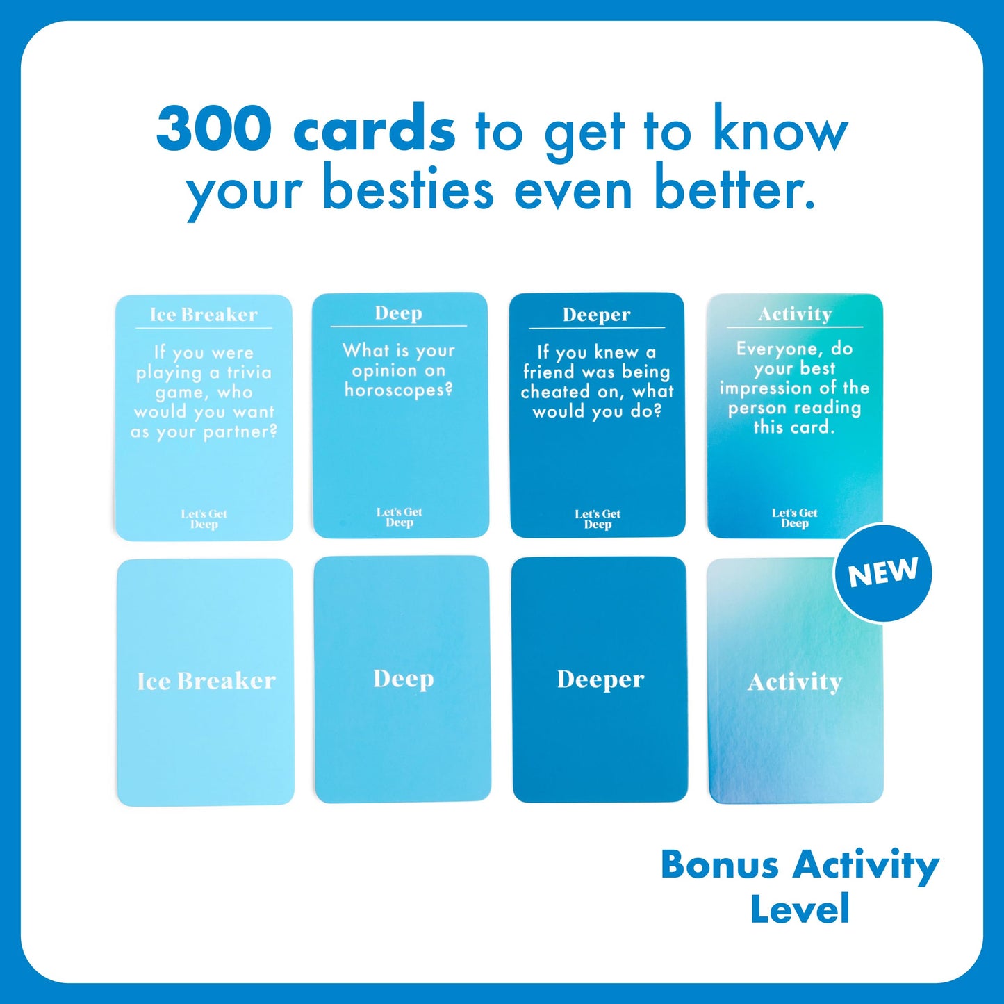 Let's Get Deep: Friends Edition – The Party Game Full of Hilarious & Unique Questions and Conversation Starters for Friends – by What Do You Meme?