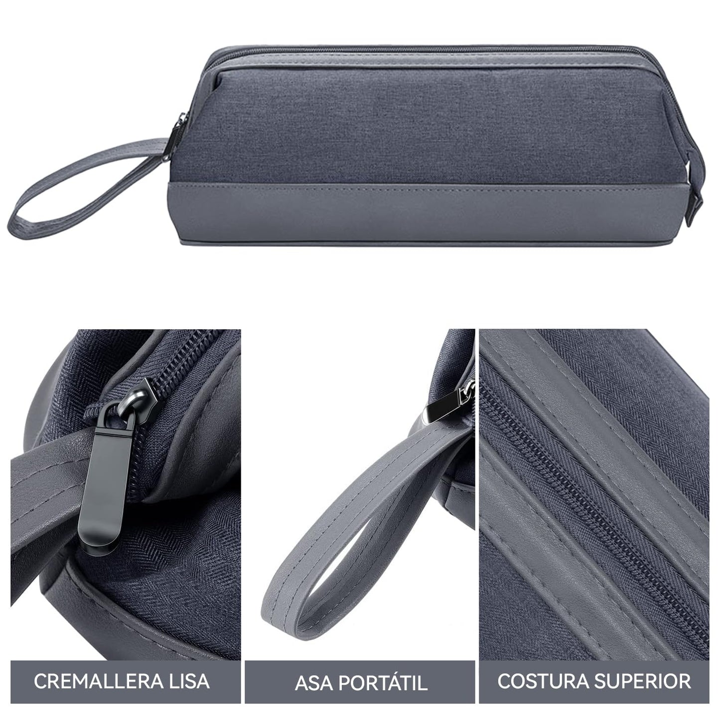 Funda De Viaje,Hair Tools Bolsa De Viaje,Compatible Con Dyson Airwrap/Shark Flexstyle,Adecuado Para Secadores De Pelo, Peines, Planchas De Pelo Y Bolsas De Cosméticos Multifuncionales.