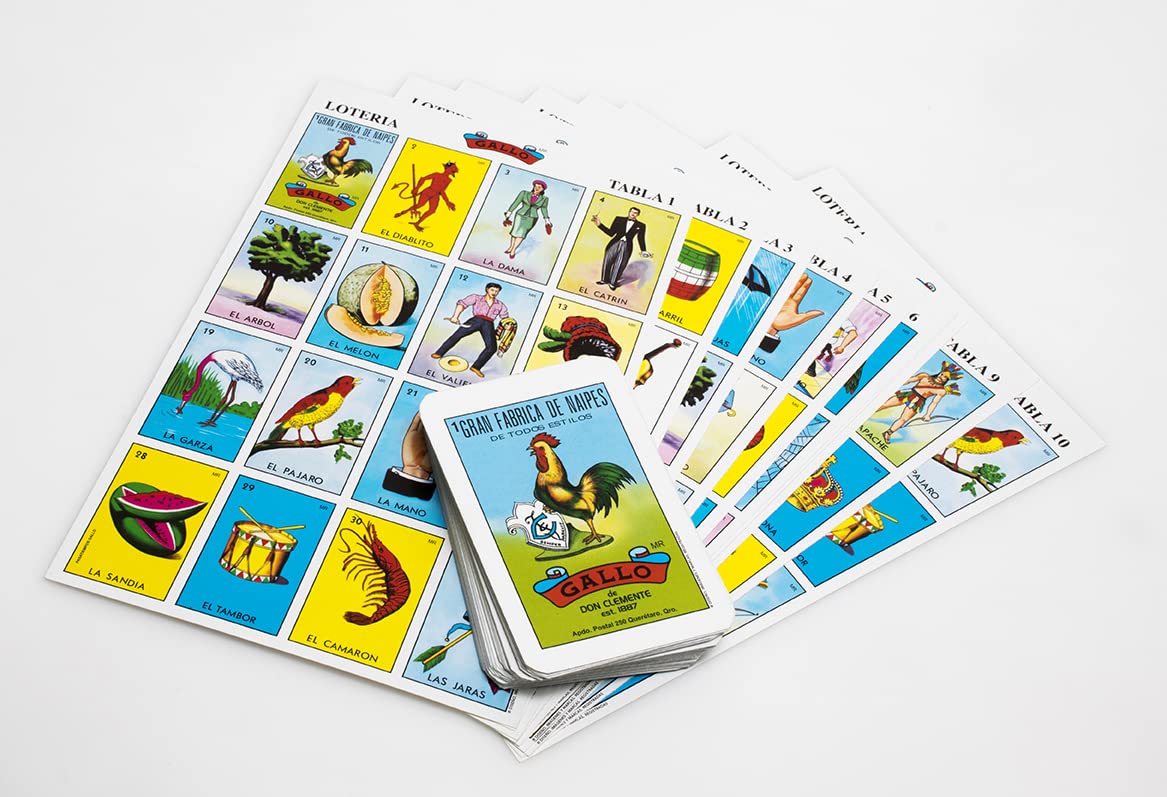 Autentica - Loteria - 10 Tablas by Gallo de Don Clemente
