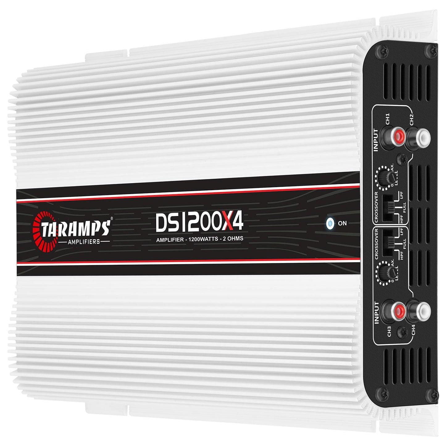Amplificador Taramps DS 1200 x 4 ohmios 4 canales 1200 vatios
