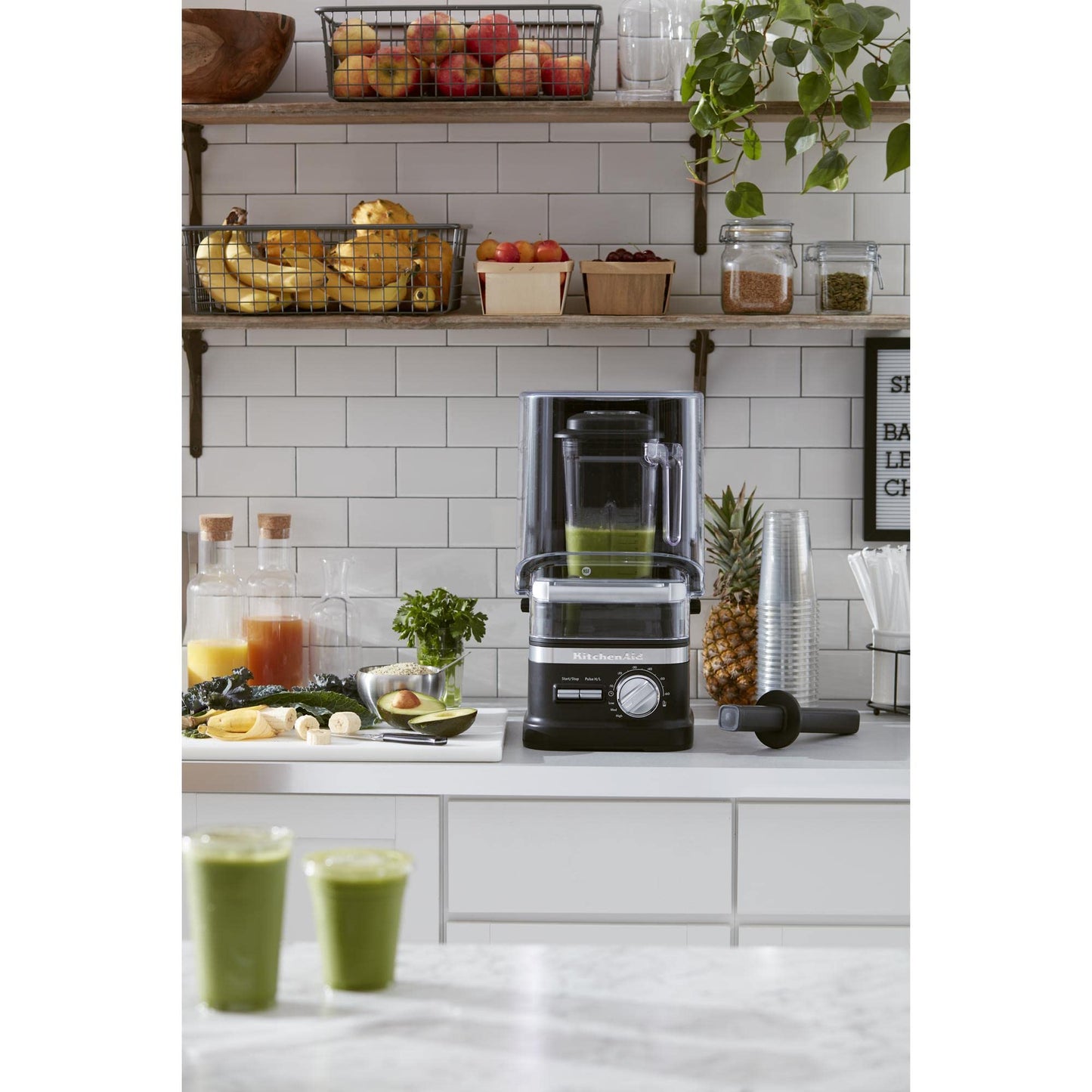 KitchenAid KSBC1B2BM NSF Enclosure Commercial Blender, 60 oz, Black Matte