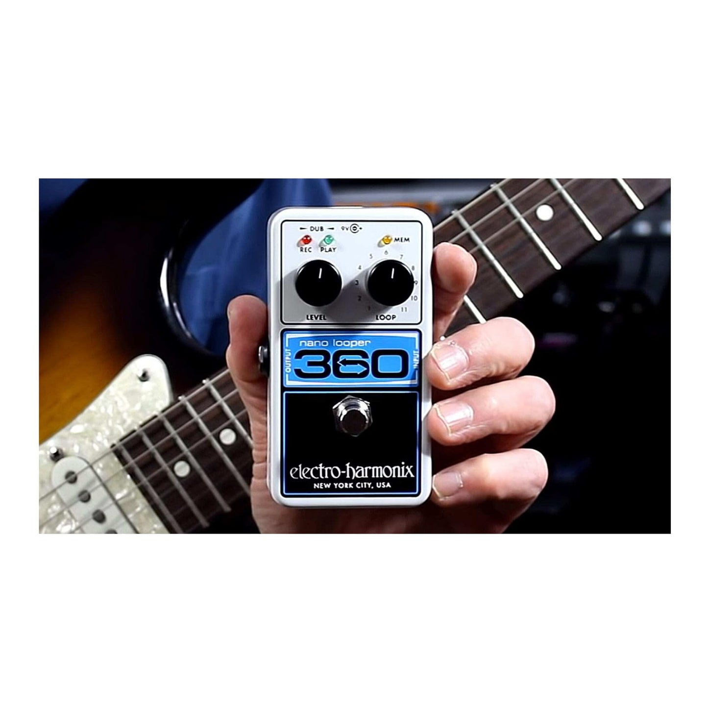 Pedal de Efectos Electro-Harmonix 360 Nano Looper para Guitarra