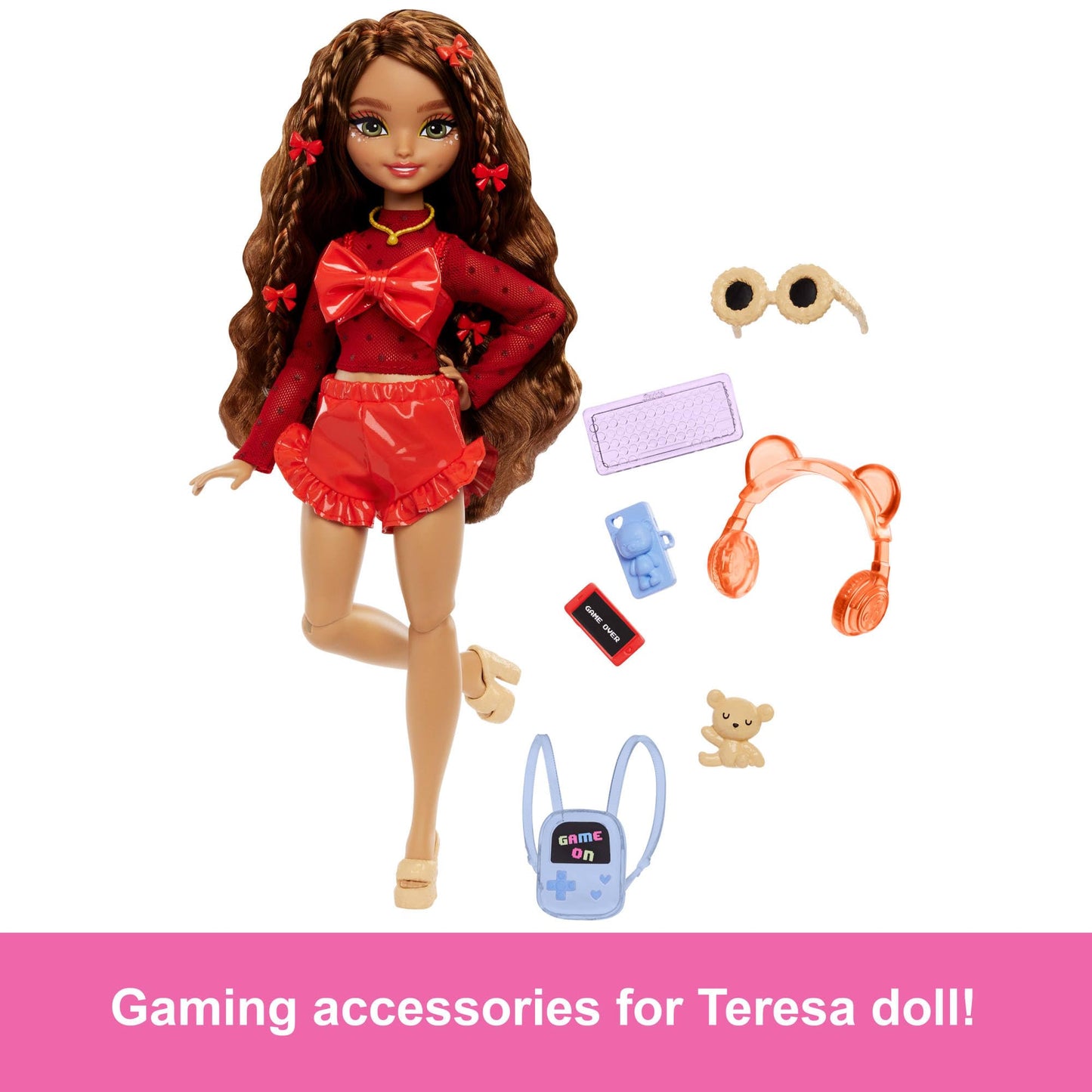 Barbie Dream Besties Muñeca Teresa para niñas de 4 años en adelante