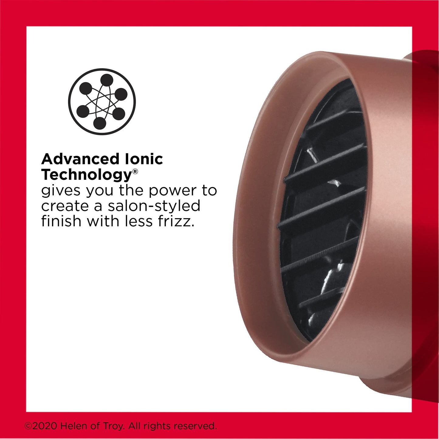 Secadora para Cabello Revlon Bronce 1875 W