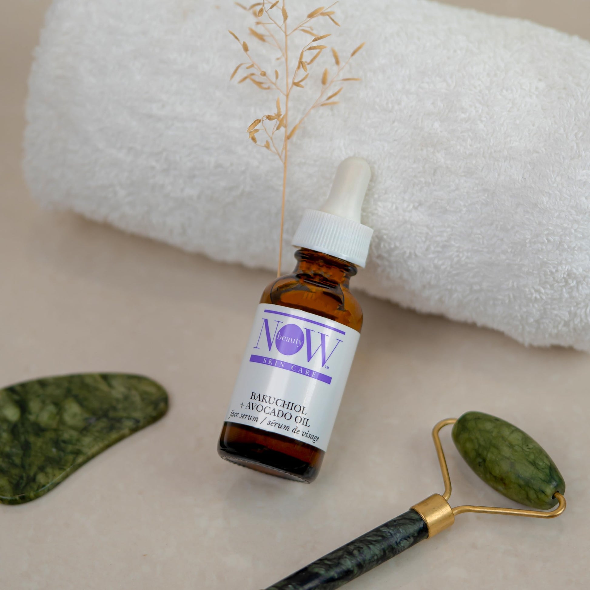 Sérum NOW Beauty Bakuchiol Más Aceite de Aguacate