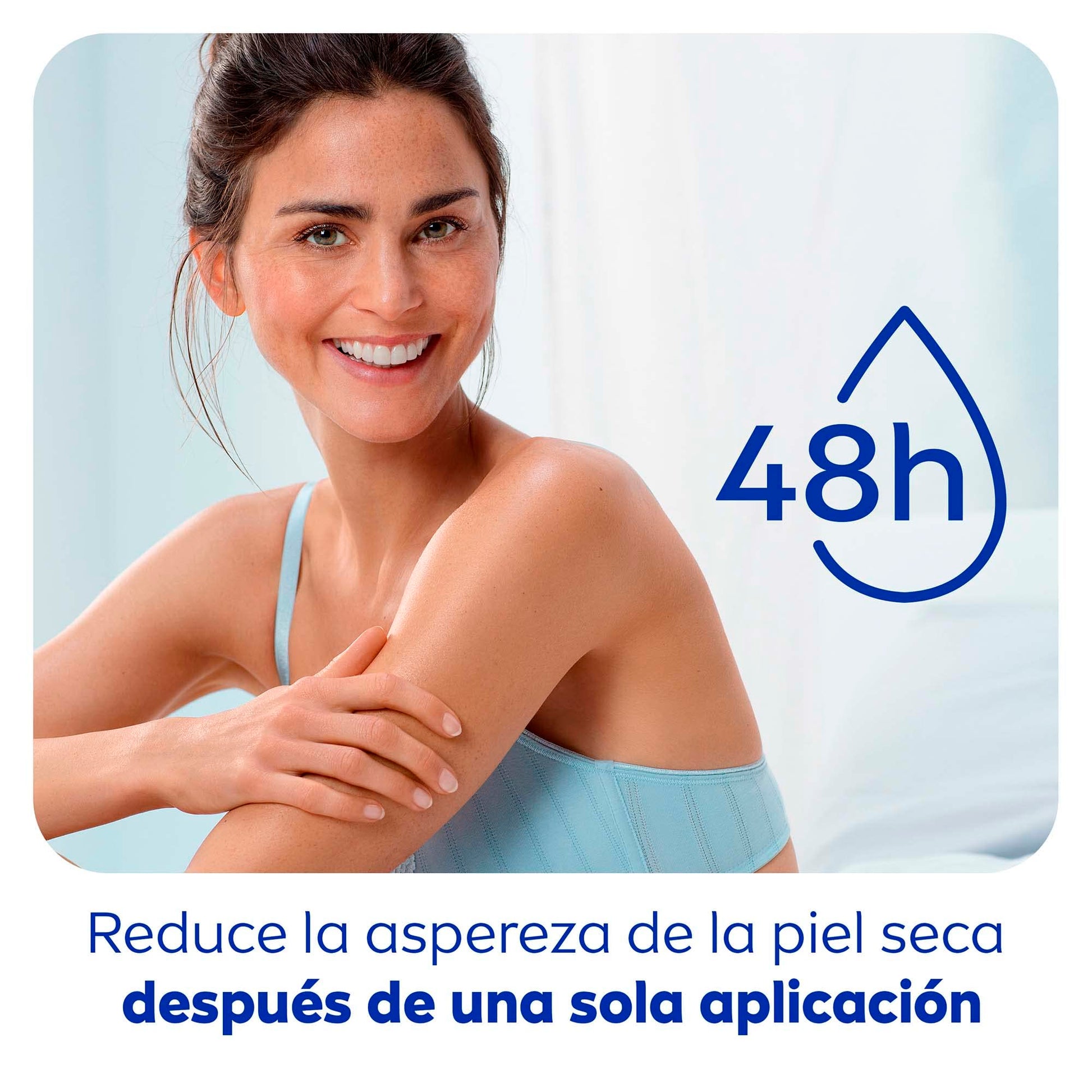 NIVEA Gel Facial Refrescante Cuidado Facial (200 ml) con ácido hialurónico, 24 horas de humectación para un piel fresca, suave y luminosa + Crema Corporal Humectante Protección Solar (400 ml)