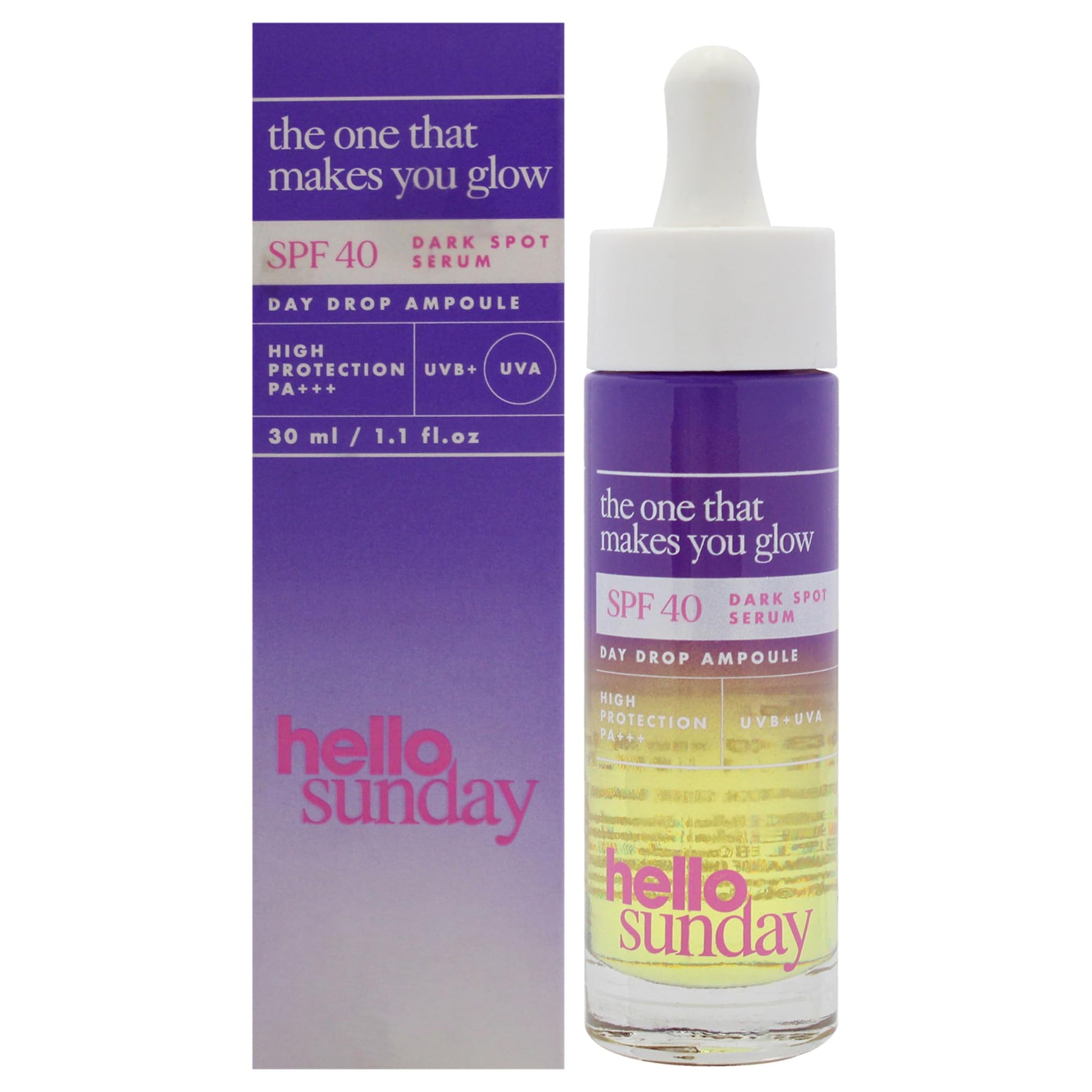 Serum Oscuros SPF 40 Hello Sunday 1.1 oz para Unisex