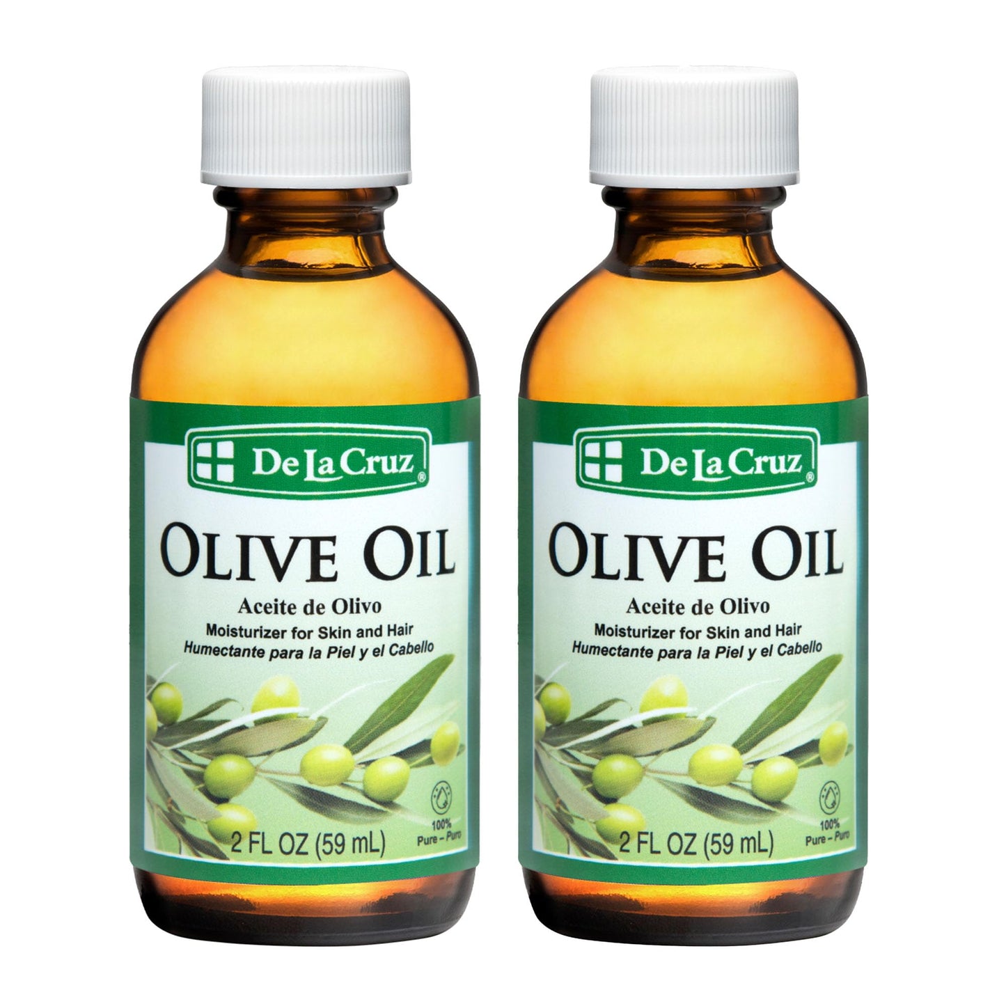 Pack de 2 unidades de Aceite de Oliva DLC Fantástico para el Cuidado de la Piel - Exfoliante Natural y Antioxidante - ¡Salud para tu piel garantizada!