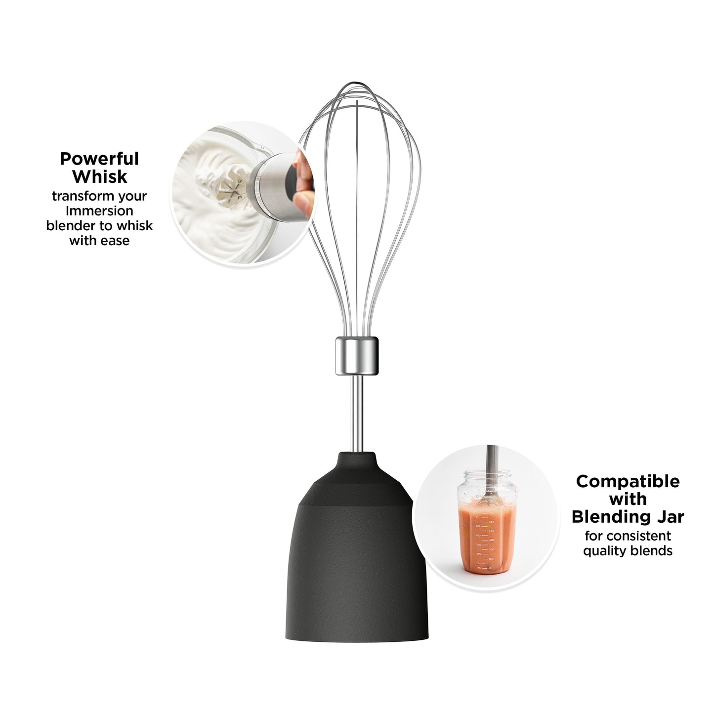 Batidora de Inmersión Vitamix con Accesorio para Batidor
