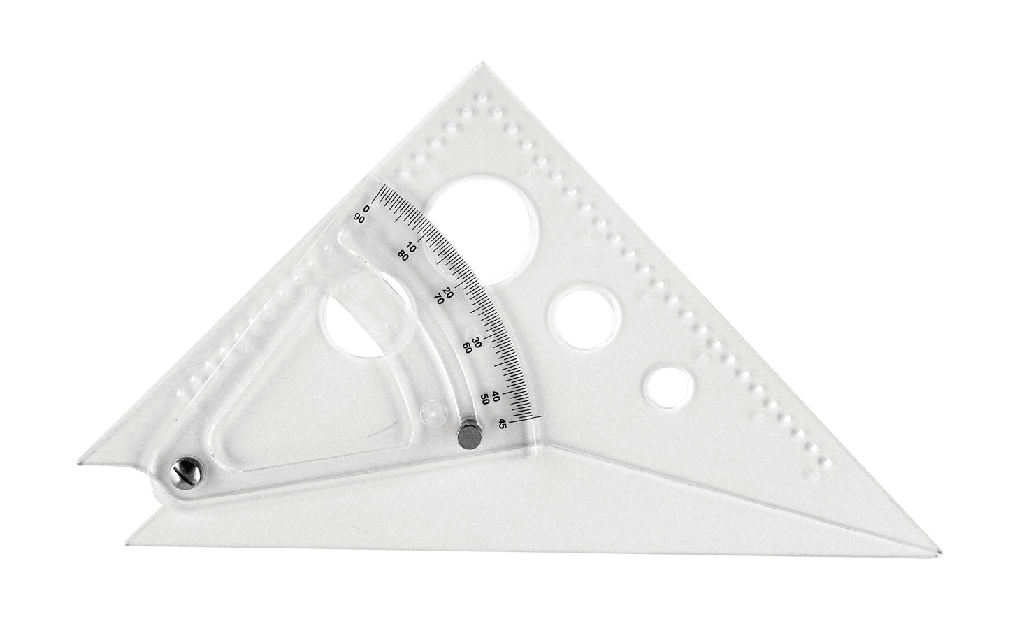 Westcott - Escala triangular ajustable de 8 pulgadas, at-8