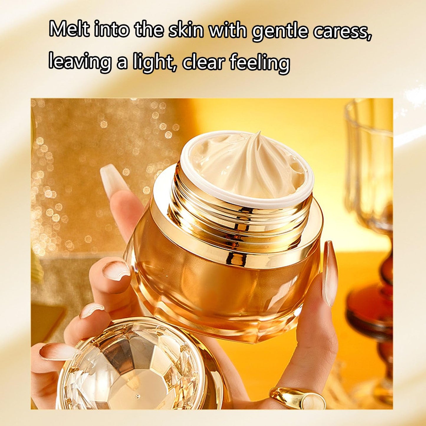 Crema De Ginseng Para La Cara, Crema Reafirmante De La Piel Para La Cara, Crema Facial De Colágeno De Ginseng, Hidratación Profunda, Crema De Ginseng Para El Cuidado De La Piel (3pcs)