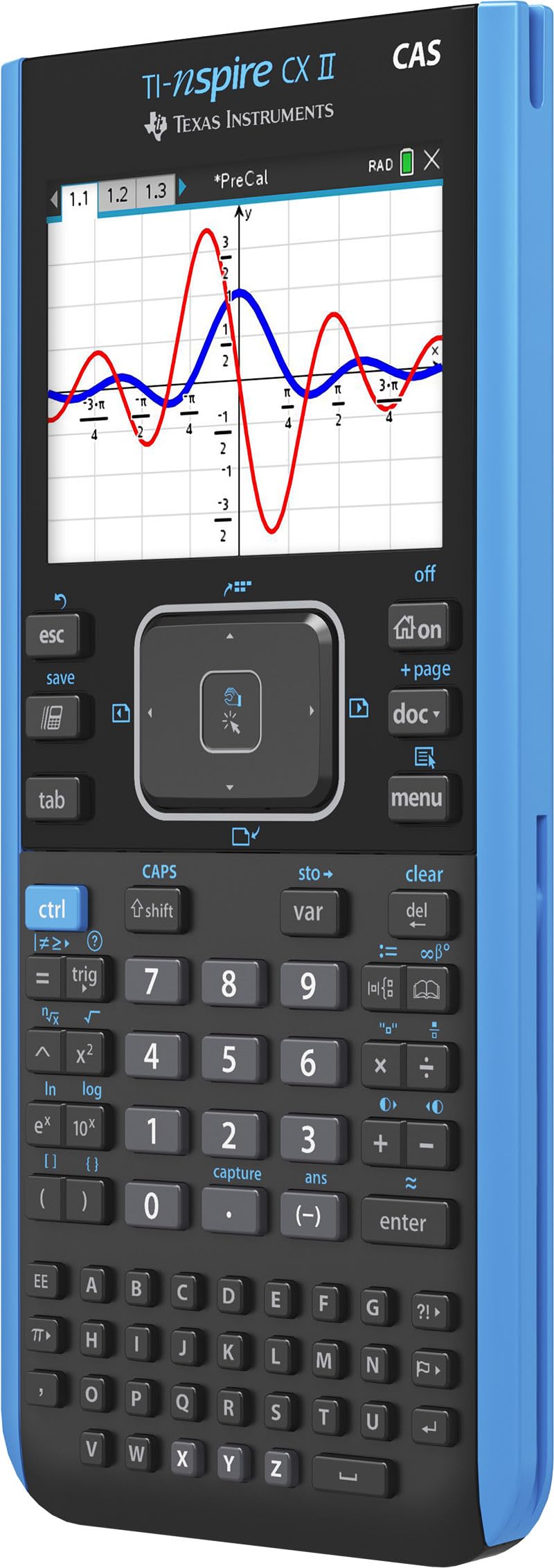 Texas Instruments TI-Nspire CX II CAS calculadora gráfica a Color