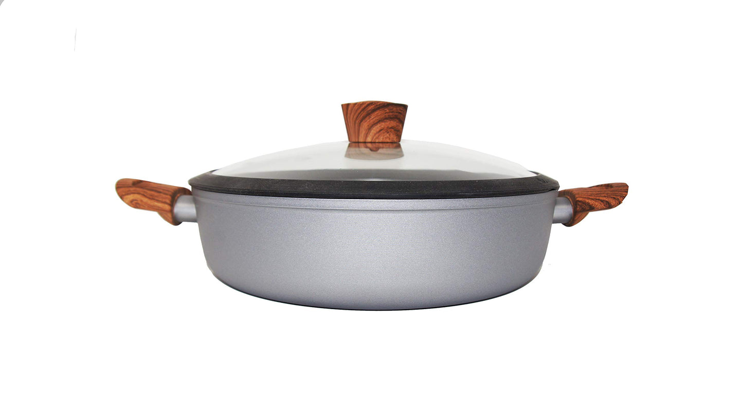 Arrocera Westinghouse Mármol Gris Antiadherente 28 cm