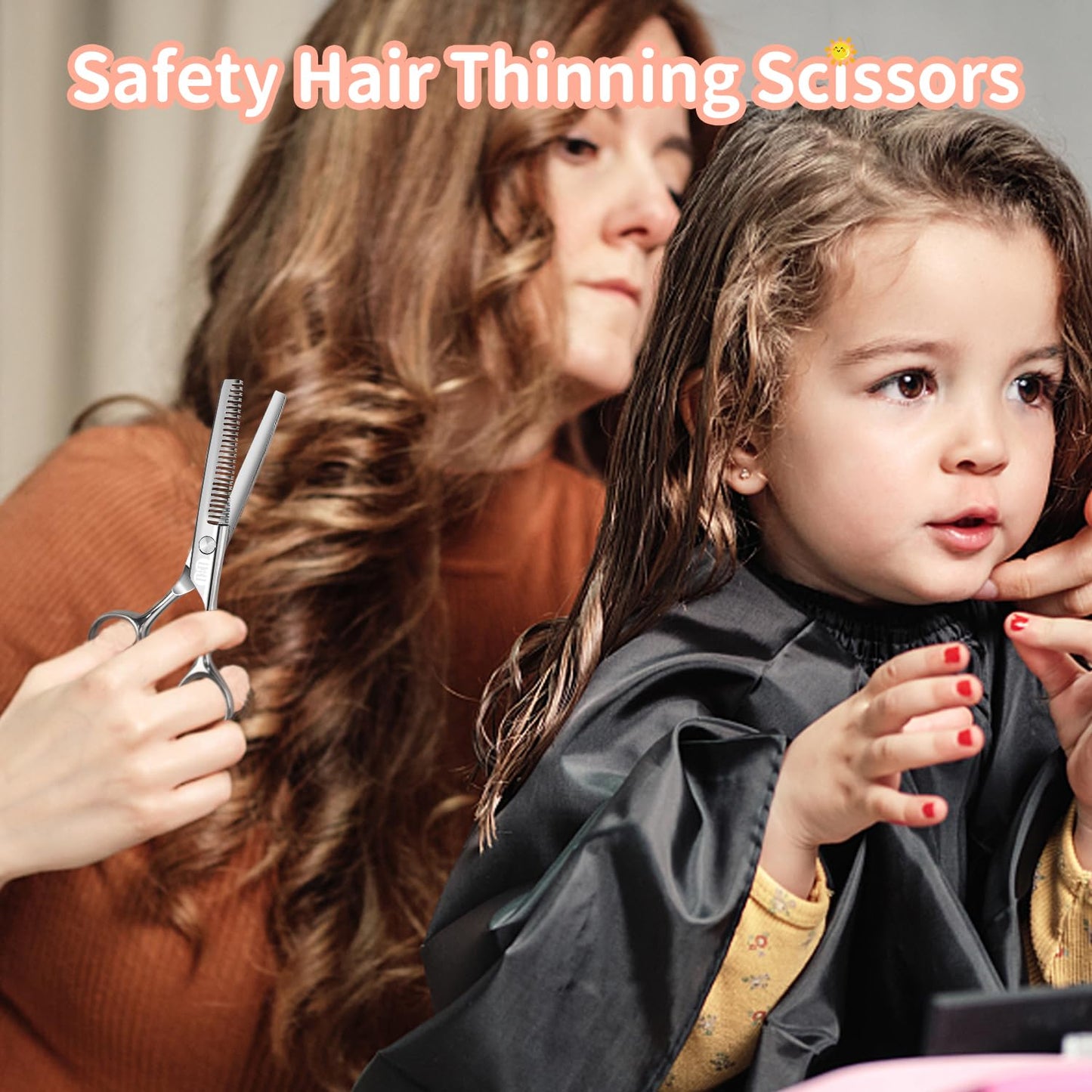 CIICII Tijeras para Cortar Cabello Para Niños
