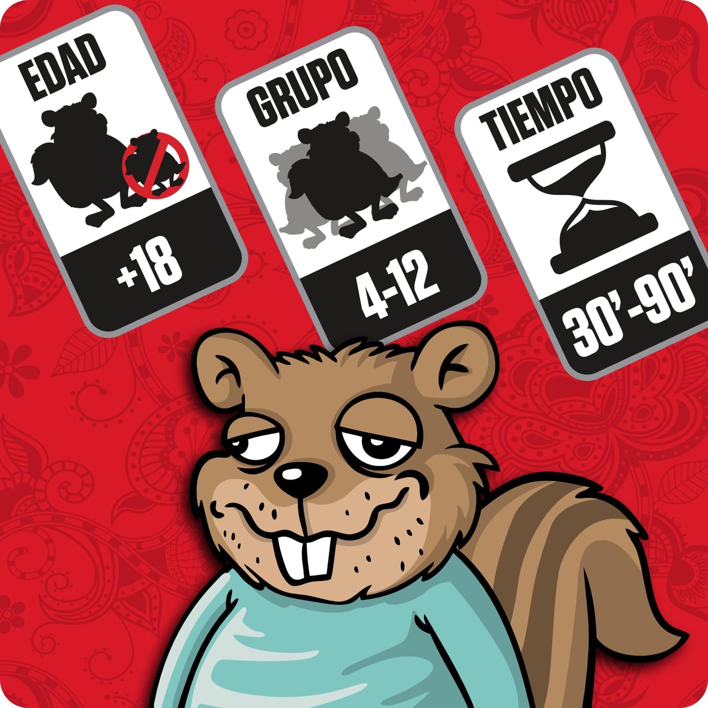 MAR LÚDICO - Juego de Mesa en Español | Juego de Mesa para Adultos | Juego para Fiestas | Versión Mexicana - Proyecto Ardilla