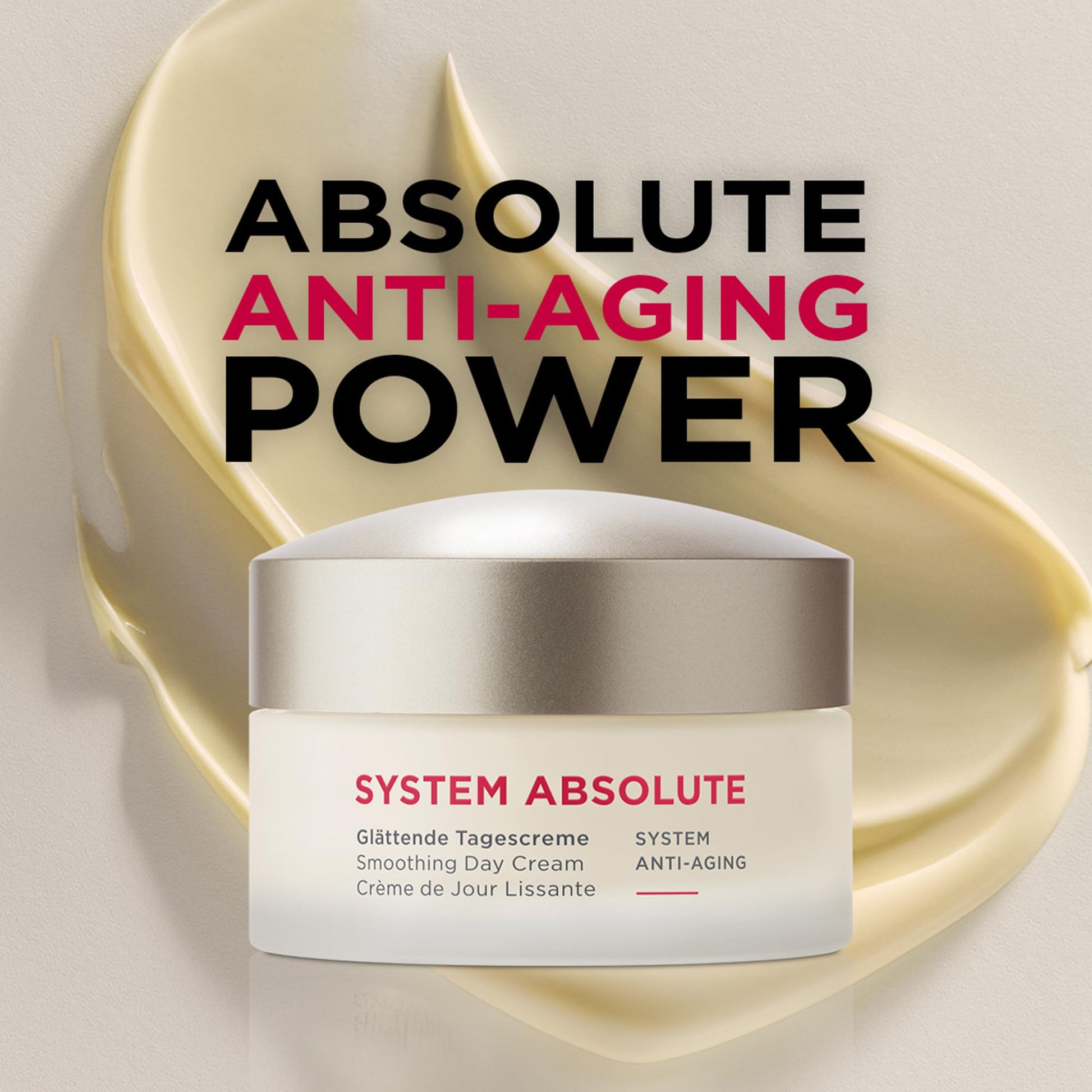 Crema de Día Antienvejecimiento System Absolute de Annemarie Borlind - 50 ml. ¡Reduce arrugas y rejuvenece la piel! Ideal para combatir signos de la edad. Compra online.