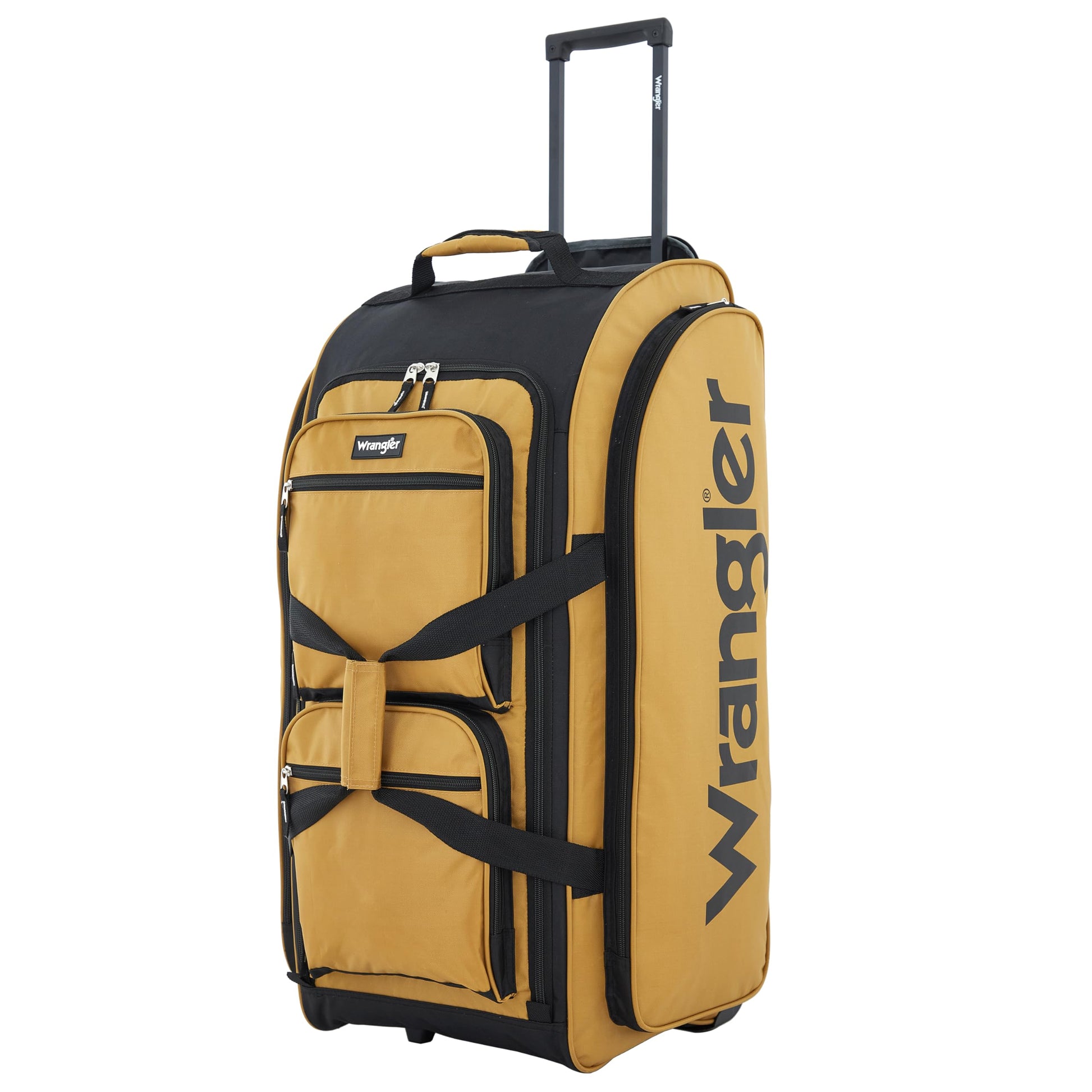Bolsa de Lona con Ruedas Wrangler Dorado Ámbar Grande 76 cm