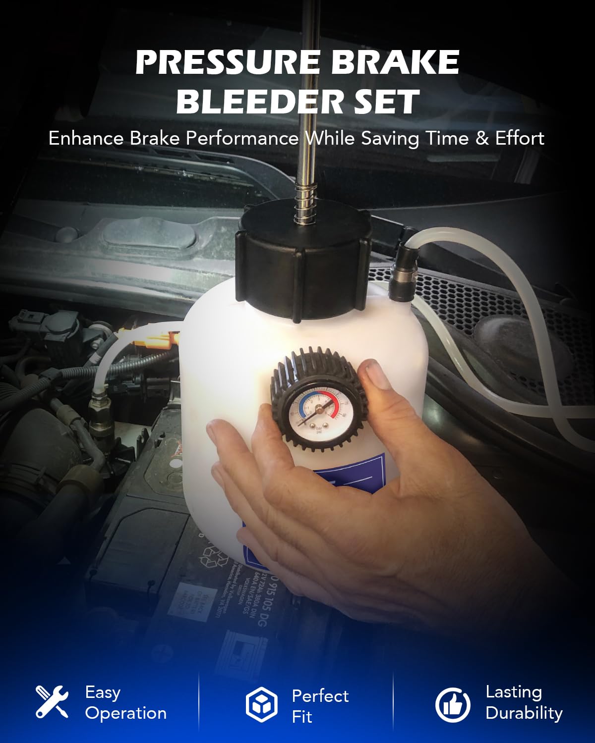 Purgador de Presión Orion Motor Tech 2.5 L Adaptador 49.5 mm