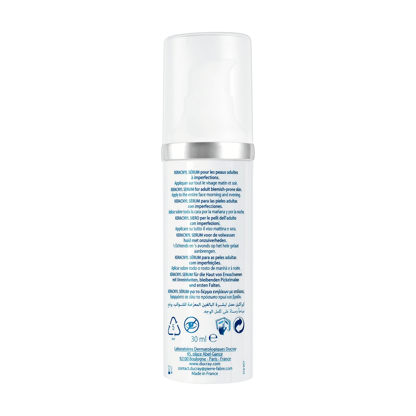 Ducray Keracnyl Sérum Antiimperfecciones Piel con Acné, 30ml