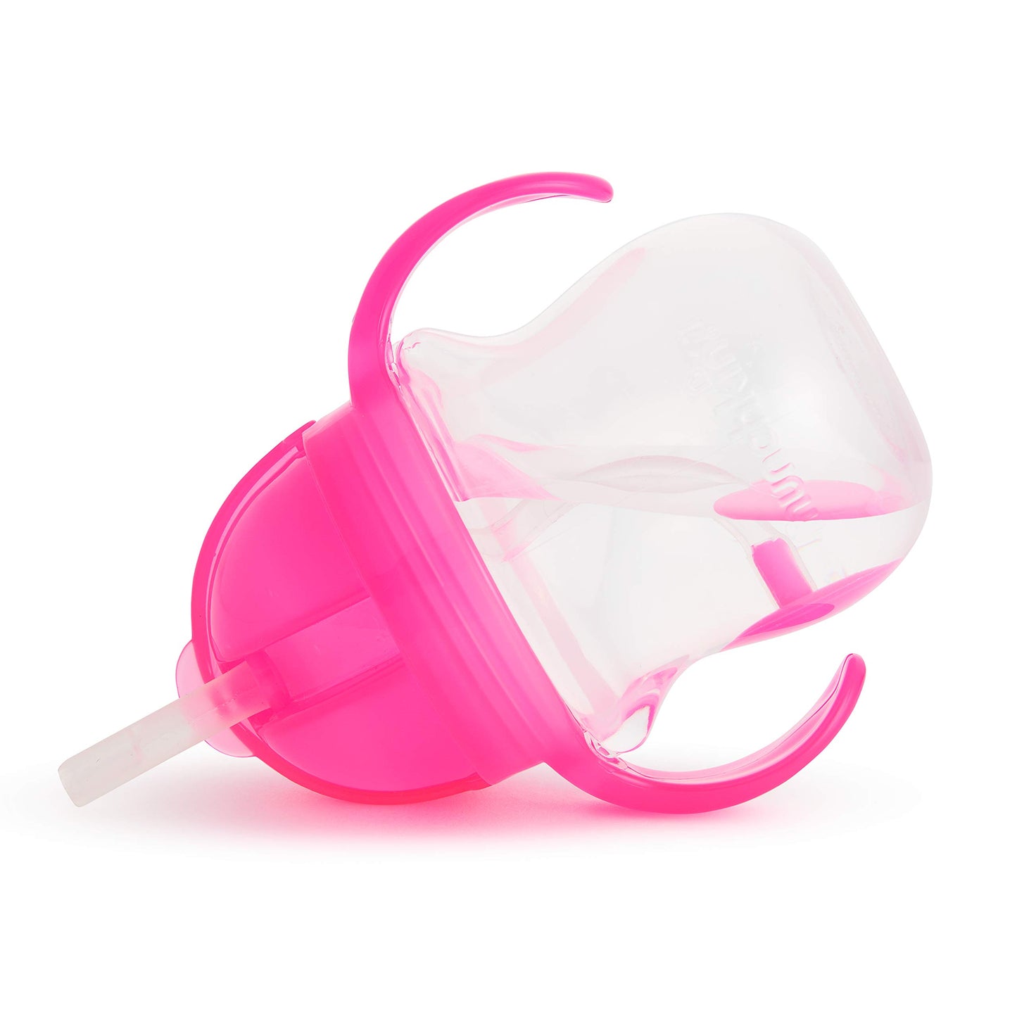 Munchkin Happy Snacker Snack Catcher & Sippy Cup Set, 4 Pack, Pink/Purple/Orange
