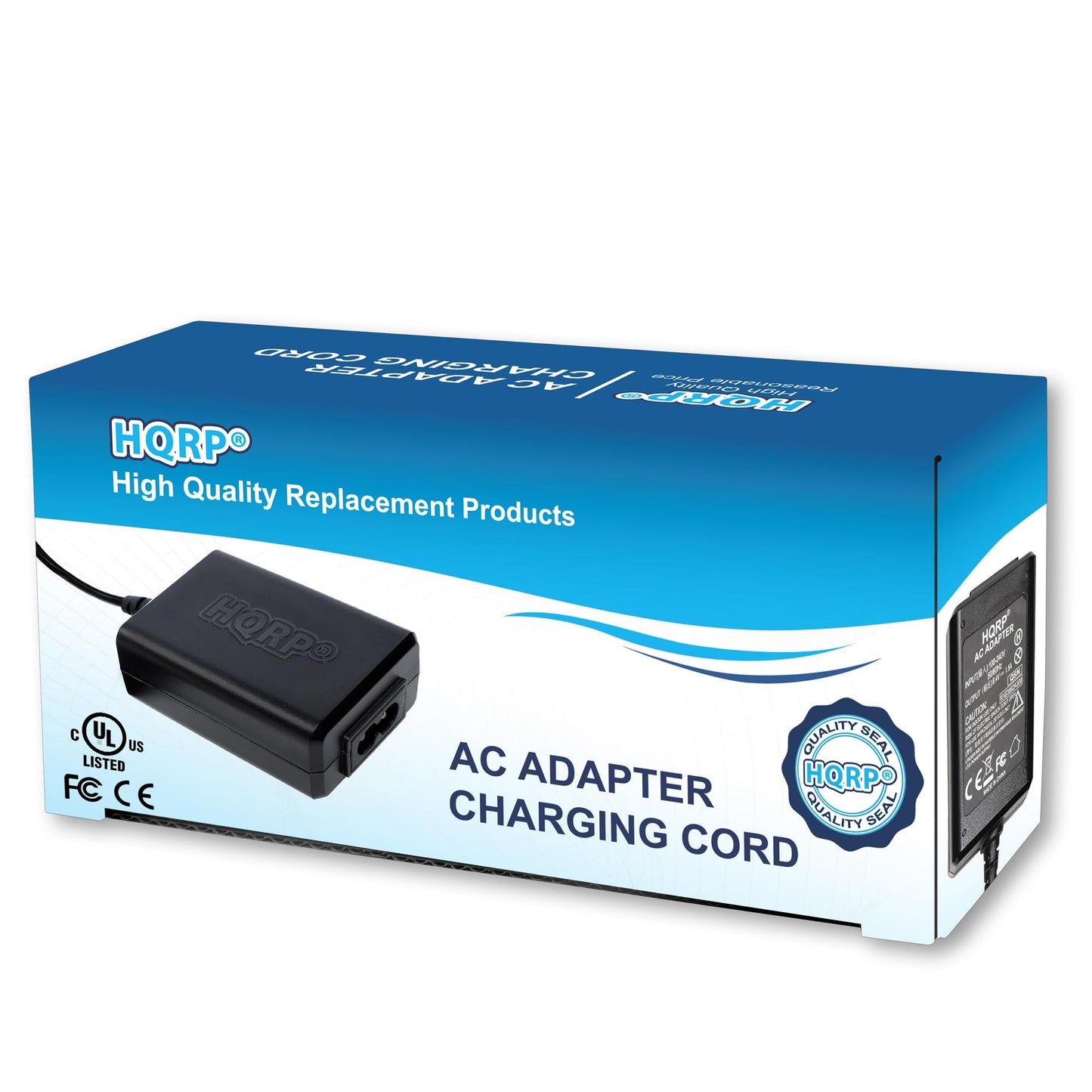 HQRP Adaptador de CA compatible con JVC AP-V10U AP-V11U AP-V12U AP-V13U GR-D22 GR-D30 GR-D31 GR-D70 GR-DV500 GR-DV800 GR-DV801 GR-DVL120 GR-DVL210 GR-GR-GR-DVDVDVDV2200Fuente de alimentación para videocámara + adaptador de enchufe europeo