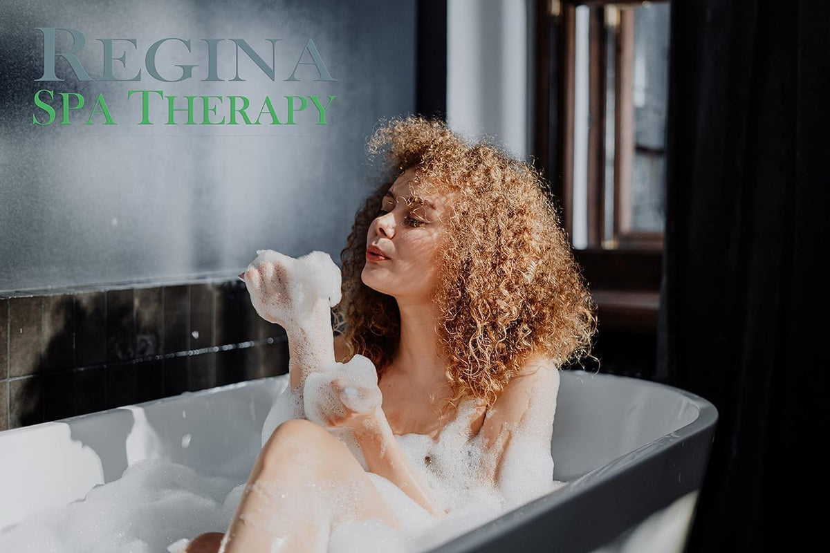 Regina Spa Therapy Jabón Corporal de Avena Natural 30g | Limpieza Nutritiva para Cuerpo y Manos | Amenidades para Hoteles, Airbnb, Spa | Jabones Naturales | Caja con 250 Piezas