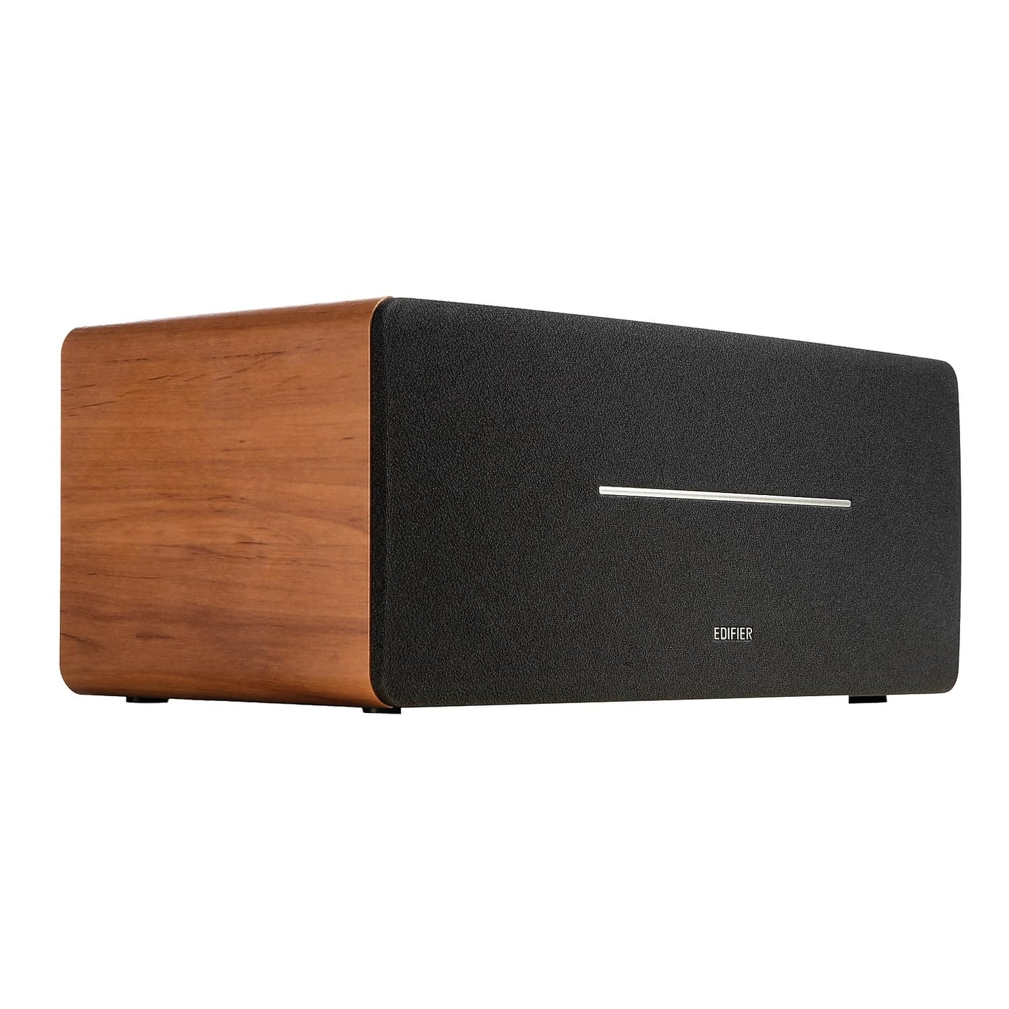 Edifier Altavoz de estantería D12 - Altavoz Bluetooth estéreo de Escritorio Integrado - Altavoz de computadora inalámbrico para Uso de Escritorio - 70 vatios RMS con Salida de línea de subwoofer