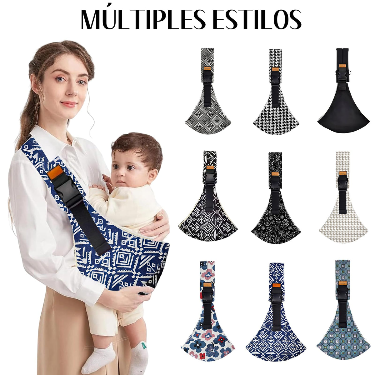 Niños Portador,Niños Portador Ajustable,Asiento Ergonómico Antideslizante para la Cintura,con Capacidad para Soportar Entre 10 y 30 Libras (Bonsái Azul)
