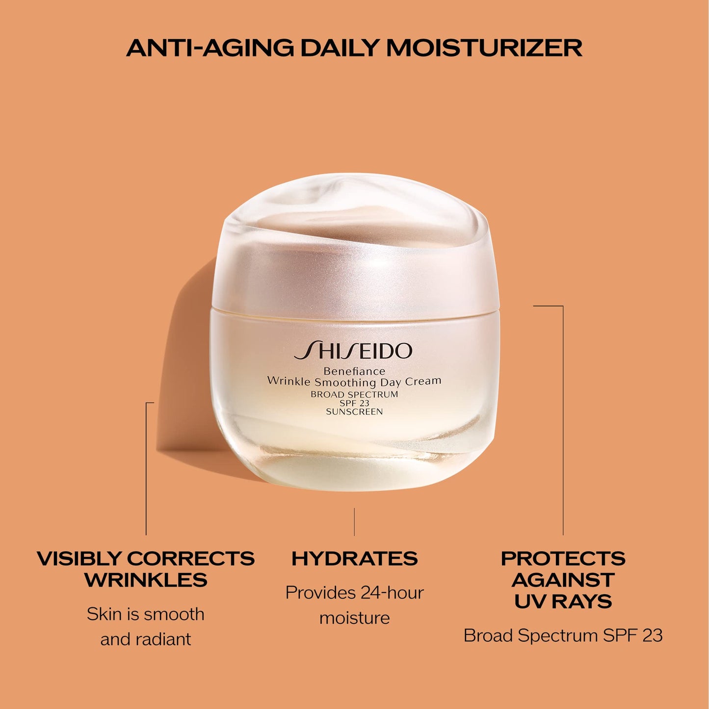 Shiseido Benefiance crema de dia suavizante de arrugas spf 23