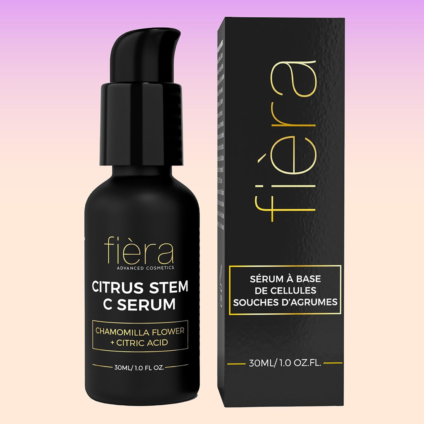 Fièra Cosmetics Citrus Stem Cell Serum - Skin Care Serum for an Even Skin Tone
