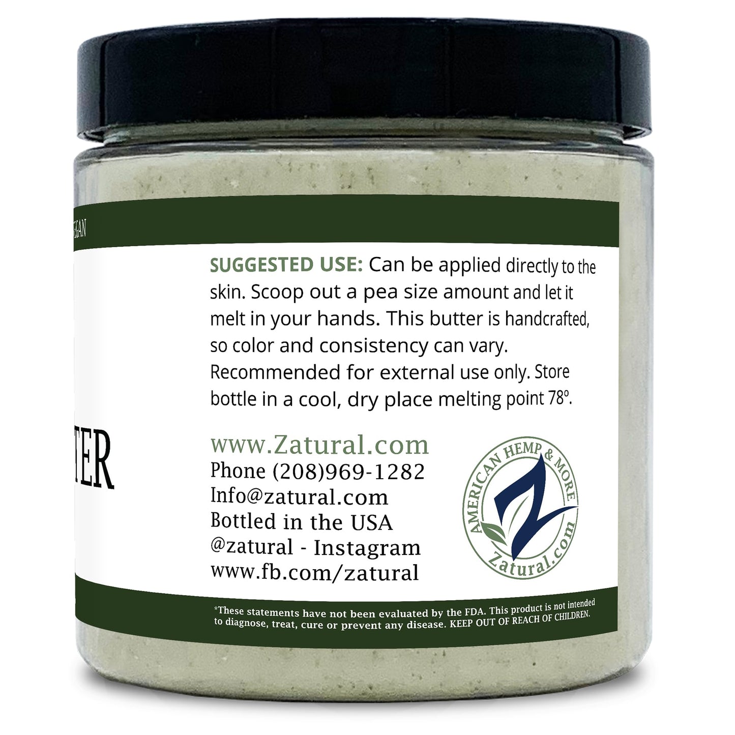 Naked Neem Organic Neem Butter with Organic Neem Oil, Extract and Leaf Calm Sensitive Skin, Itchy Skin and More Handcrafted in Small Batches, 8 oz.