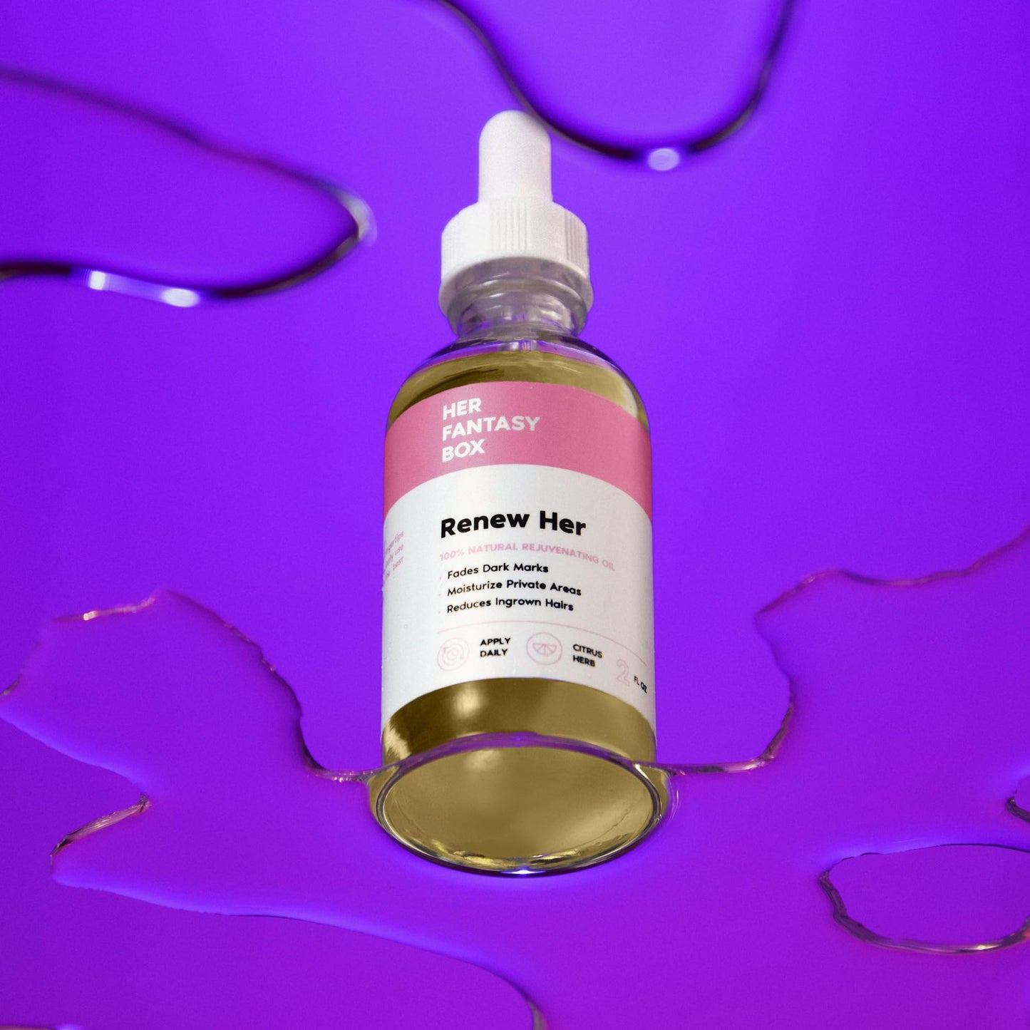 Renueve su aceite de botín/Yoni - Rejuvenece y recupera la confianza íntima